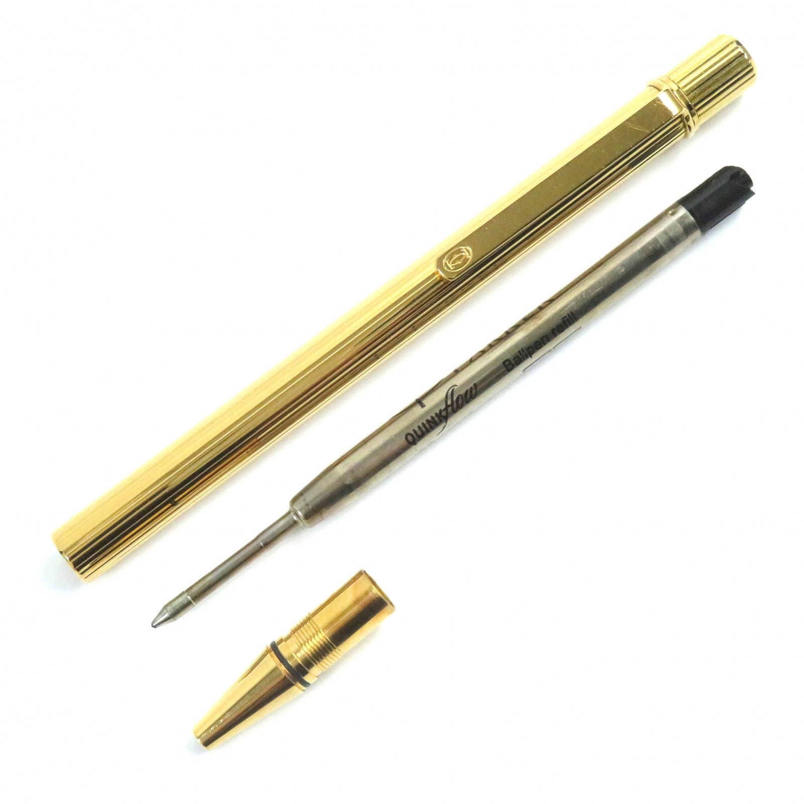 Cartier Must de Cartier Stripe Ballpoint Pen