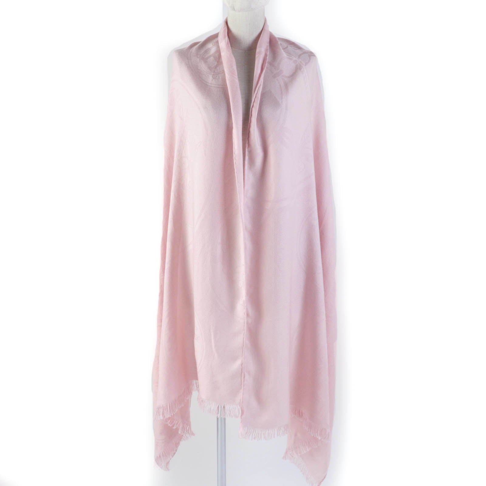 Hermes Etoile New Libris Cashmere Silk Shawl