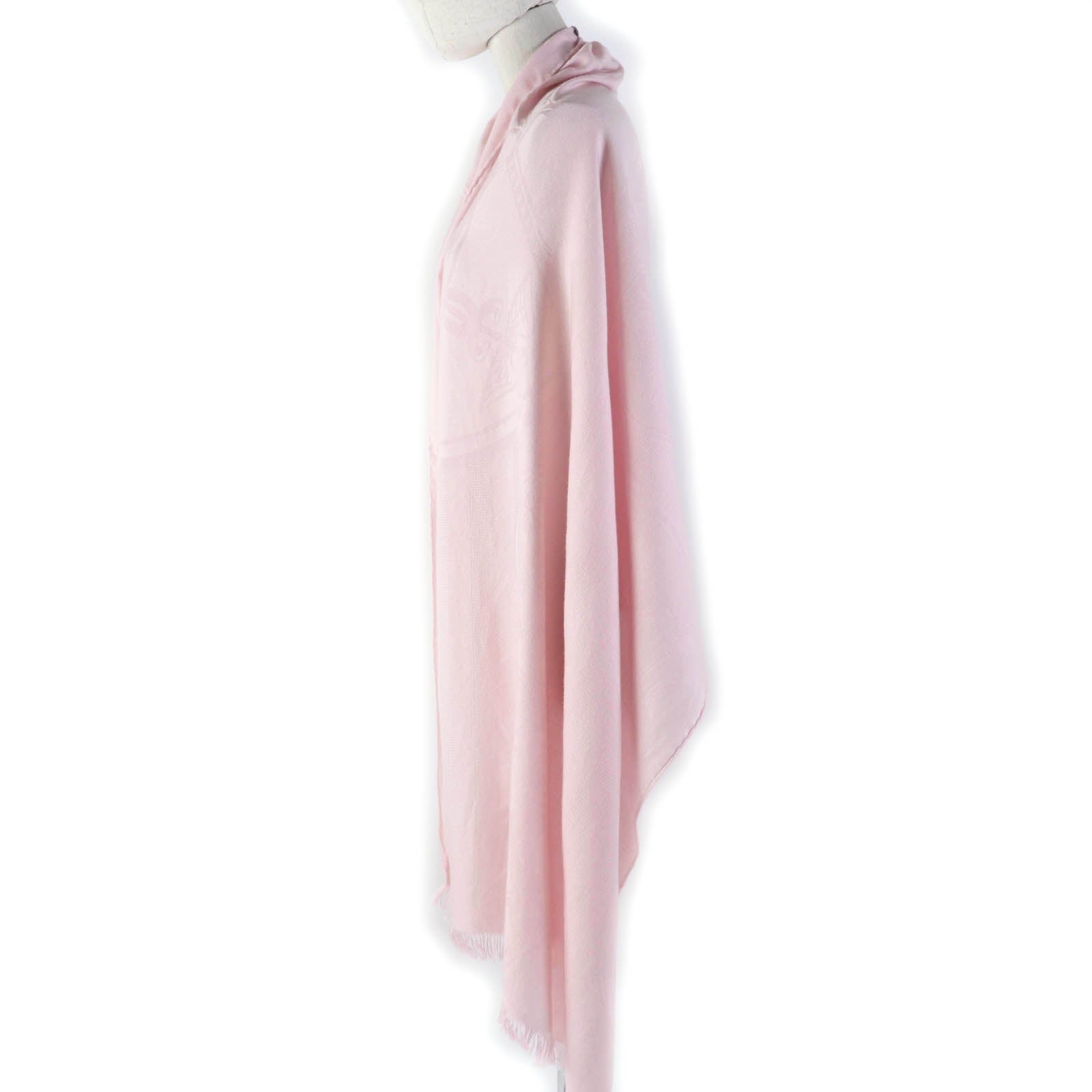 Hermes Etoile New Libris Cashmere Silk Shawl