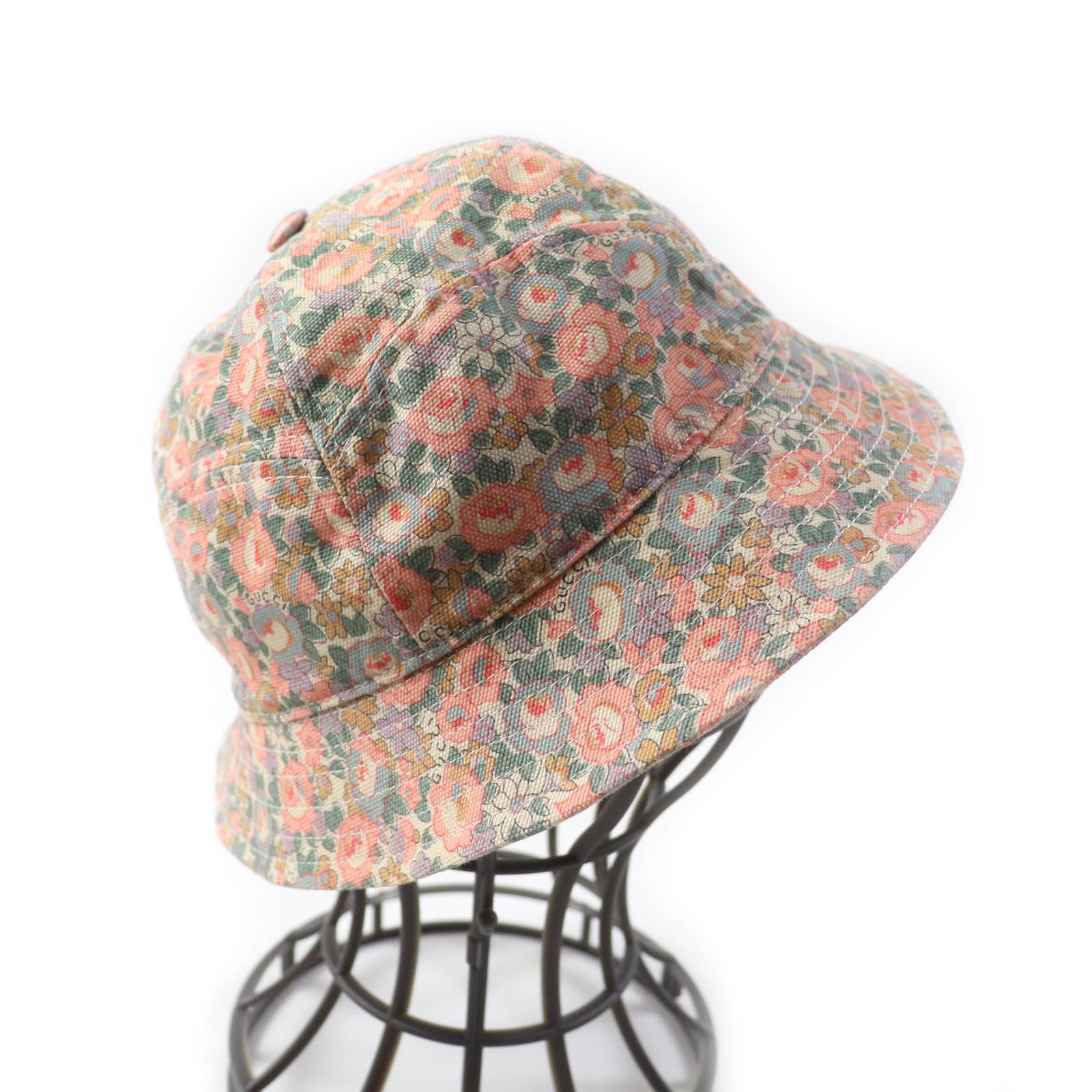 Gucci Liberty Floral Cotton Hat Multi M