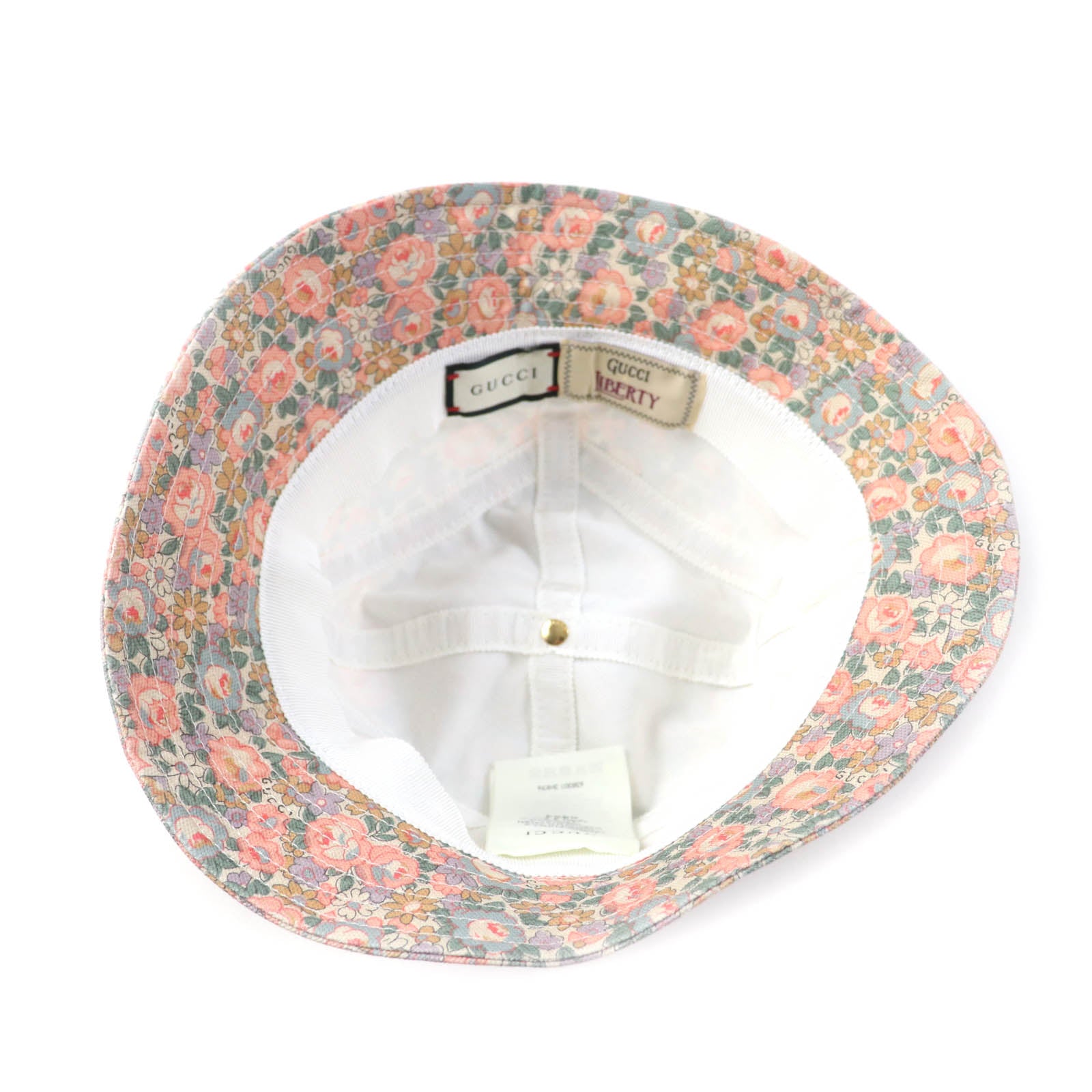 Gucci Liberty Floral Cotton Hat Multi M