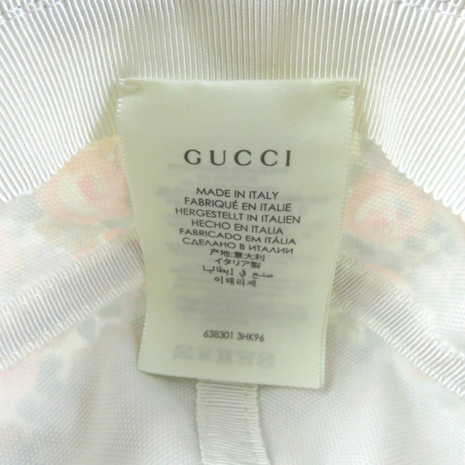 Gucci Liberty Floral Cotton Hat Multi M