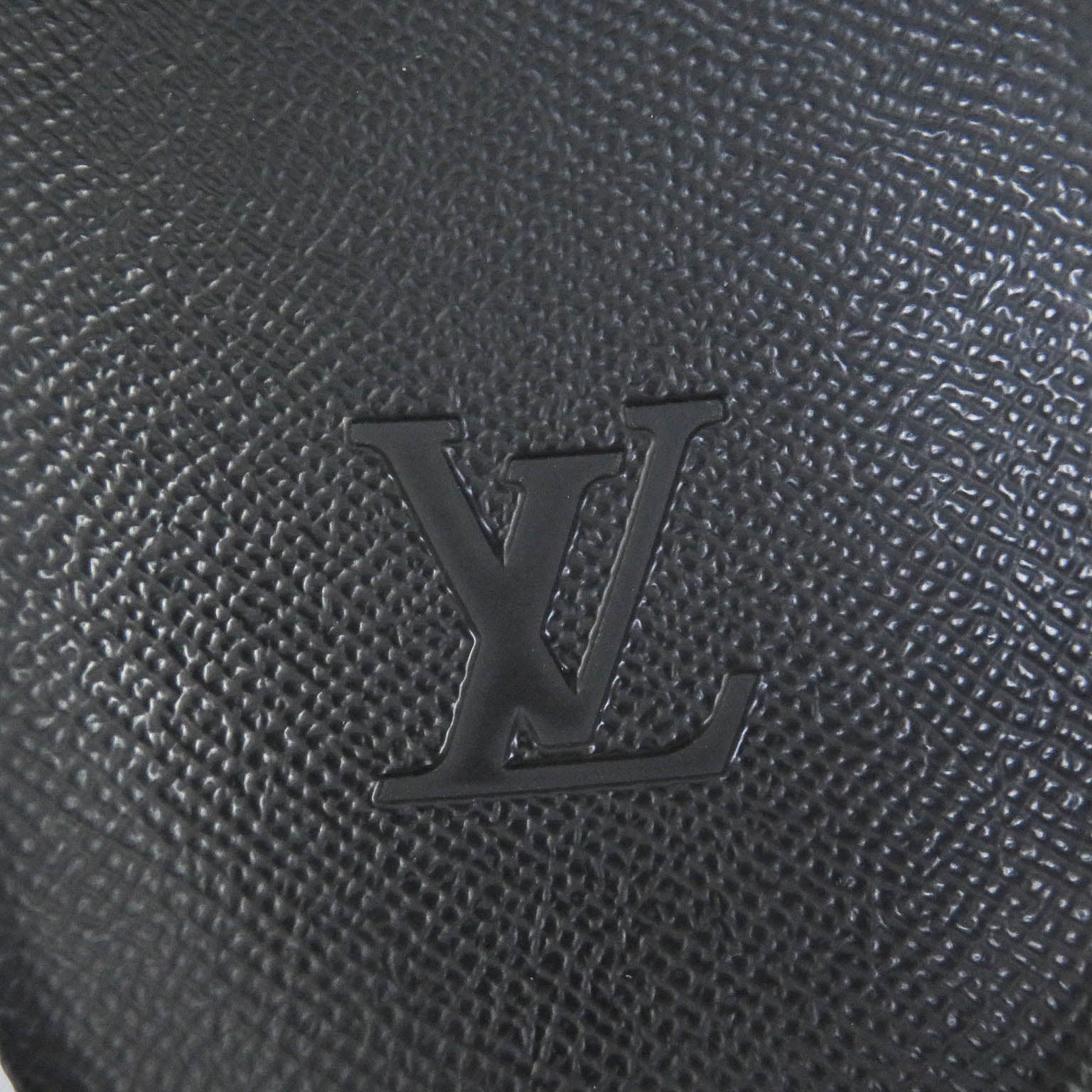 Louis Vuitton Monogram Leather Sandals Black