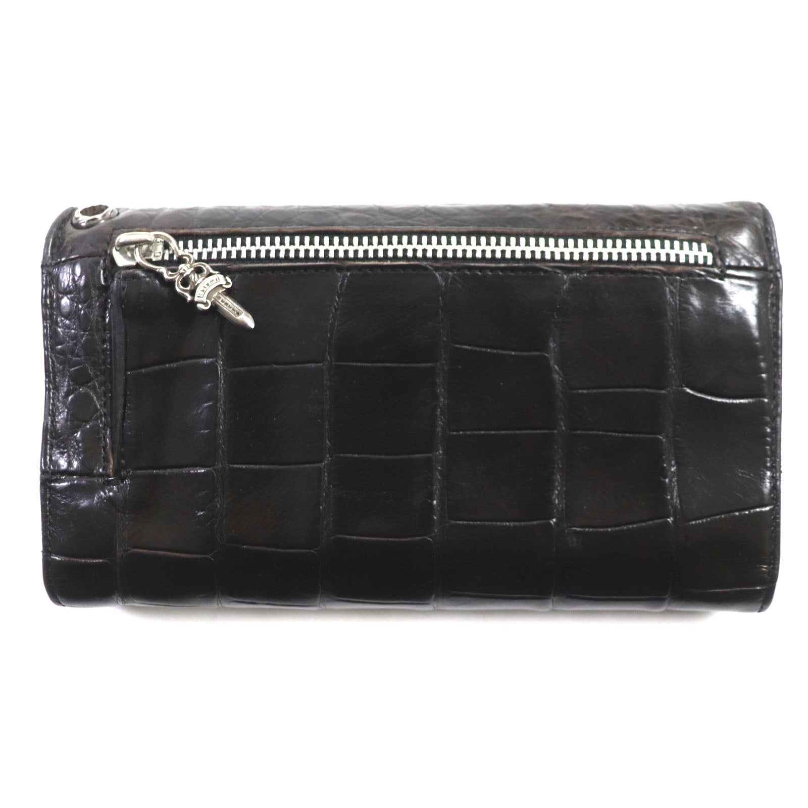 Chrome Hearts Alligator Leather Wallet SV925