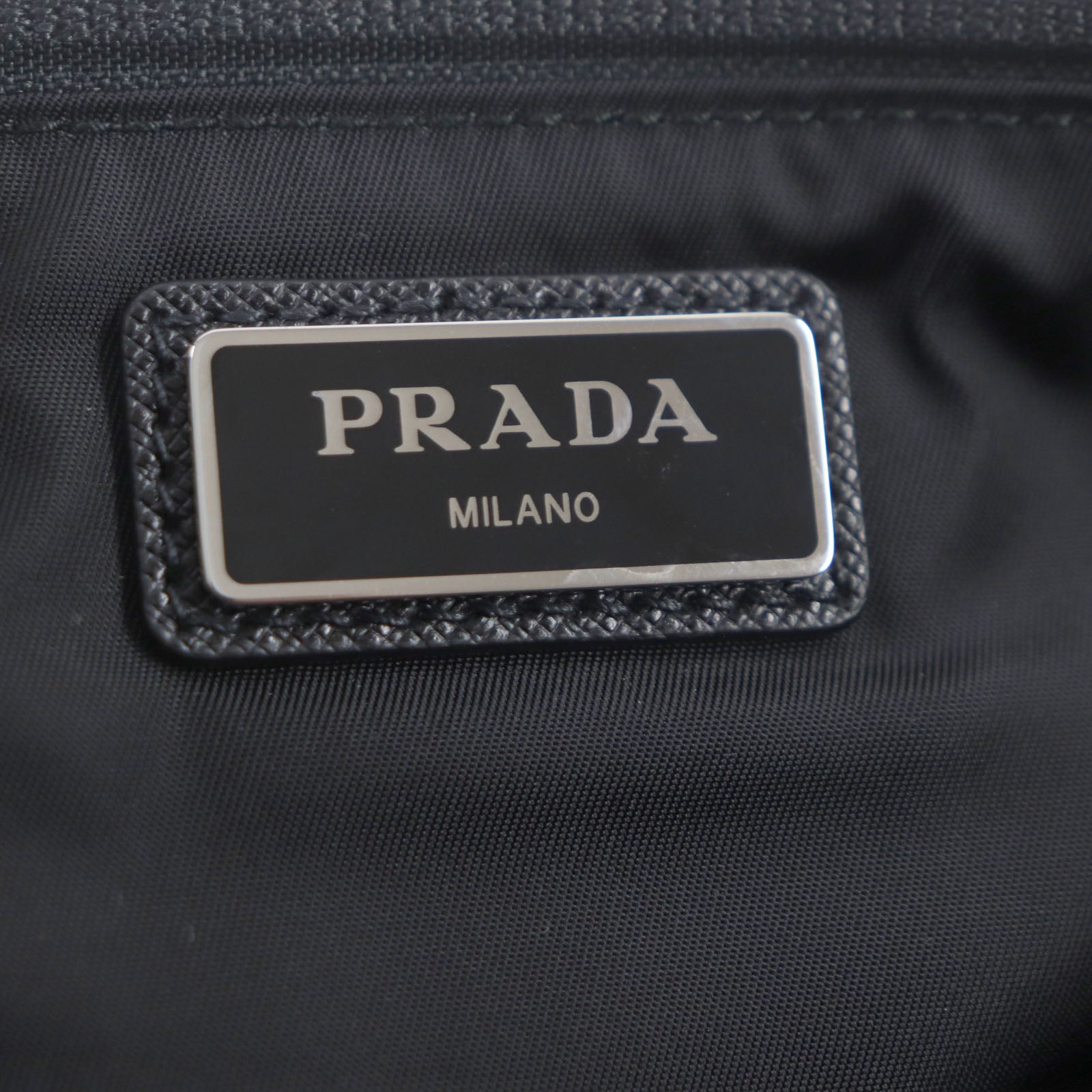 Prada Nylon Saffiano Leather Waist Bag 2VL003