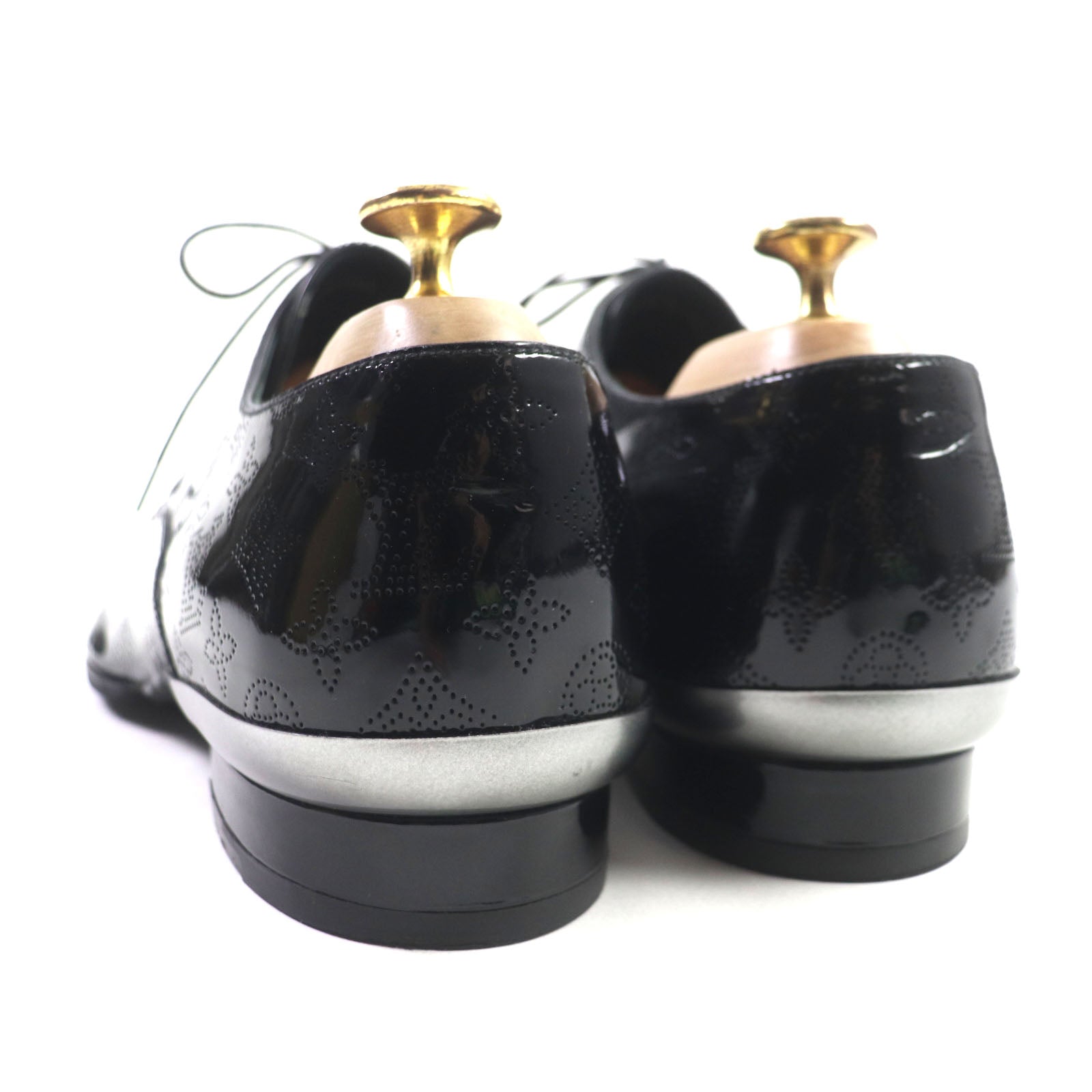 Louis Vuitton Monogram Patent Leather Dress Shoes