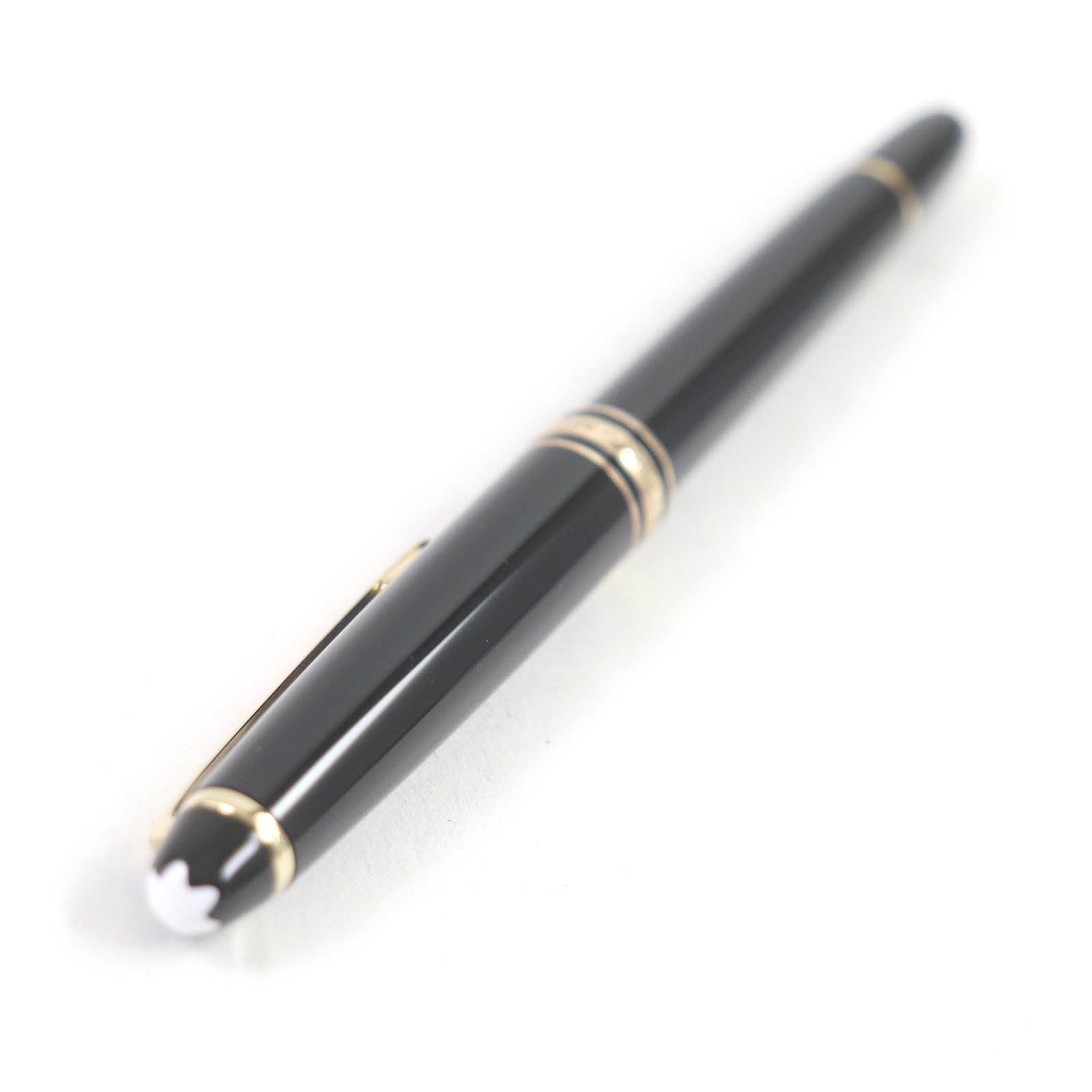 Montblanc Meisterstuck K14 EF Fountain Pen Black Gold