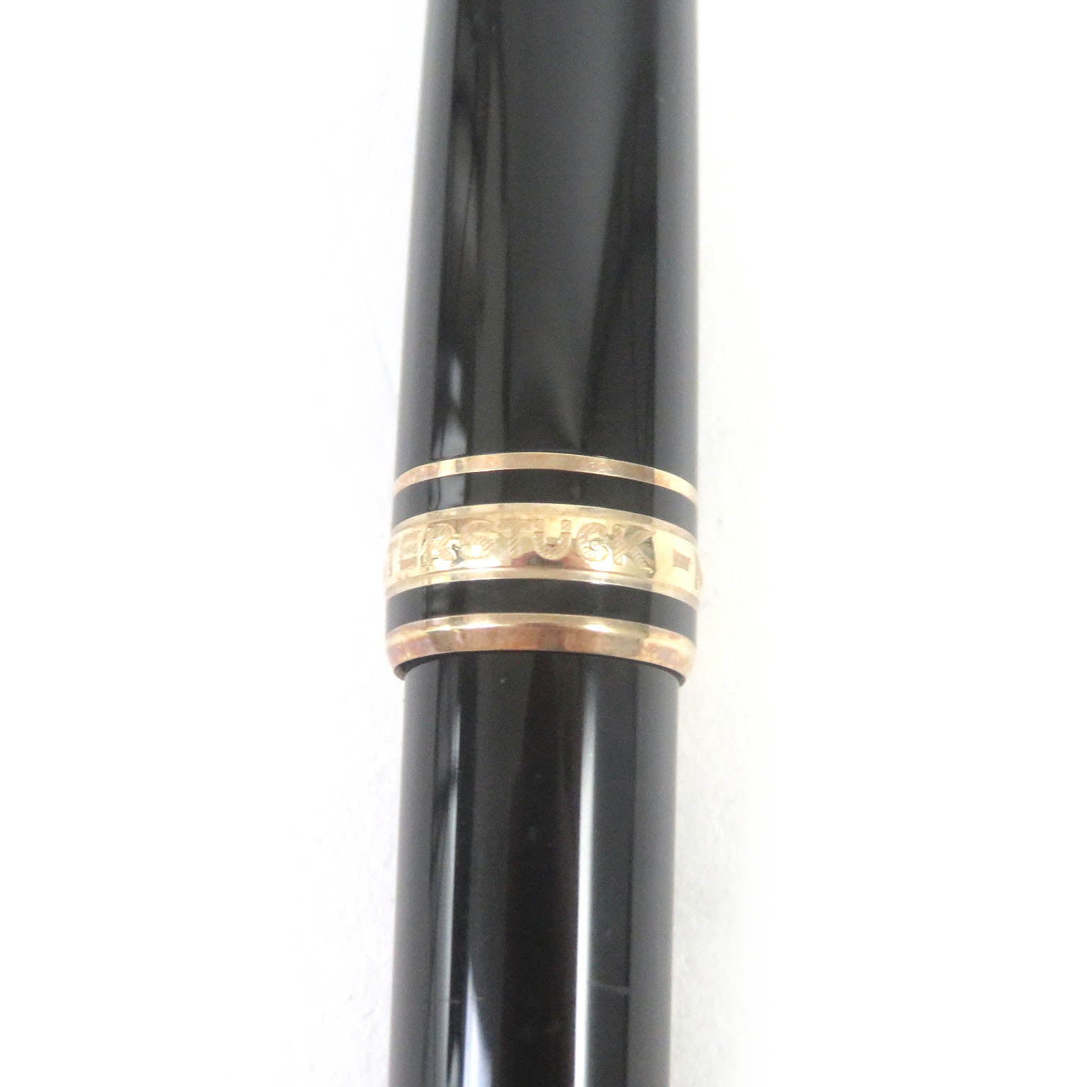 Montblanc Meisterstuck K14 EF Fountain Pen Black Gold