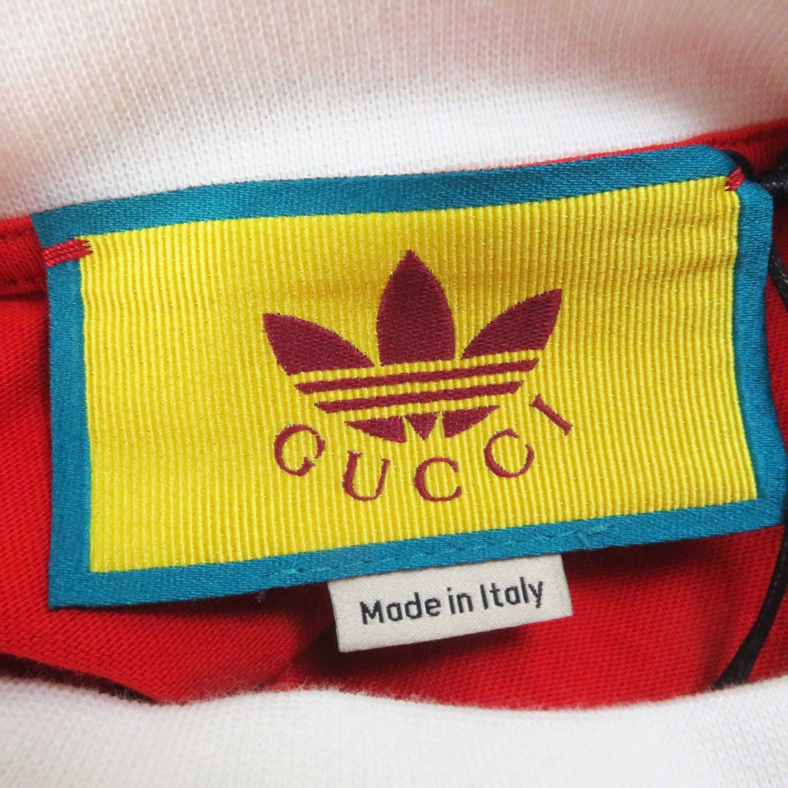 Gucci Adidas Cotton T-shirt Dress XS Red White