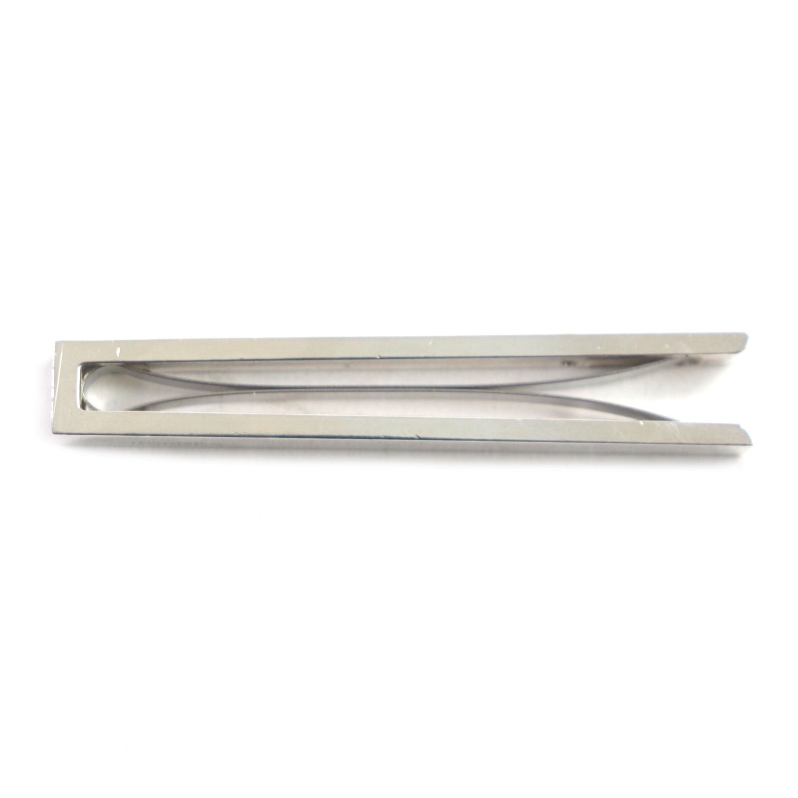 Hermes Ag925 Leather Tie Pin Clip Bar