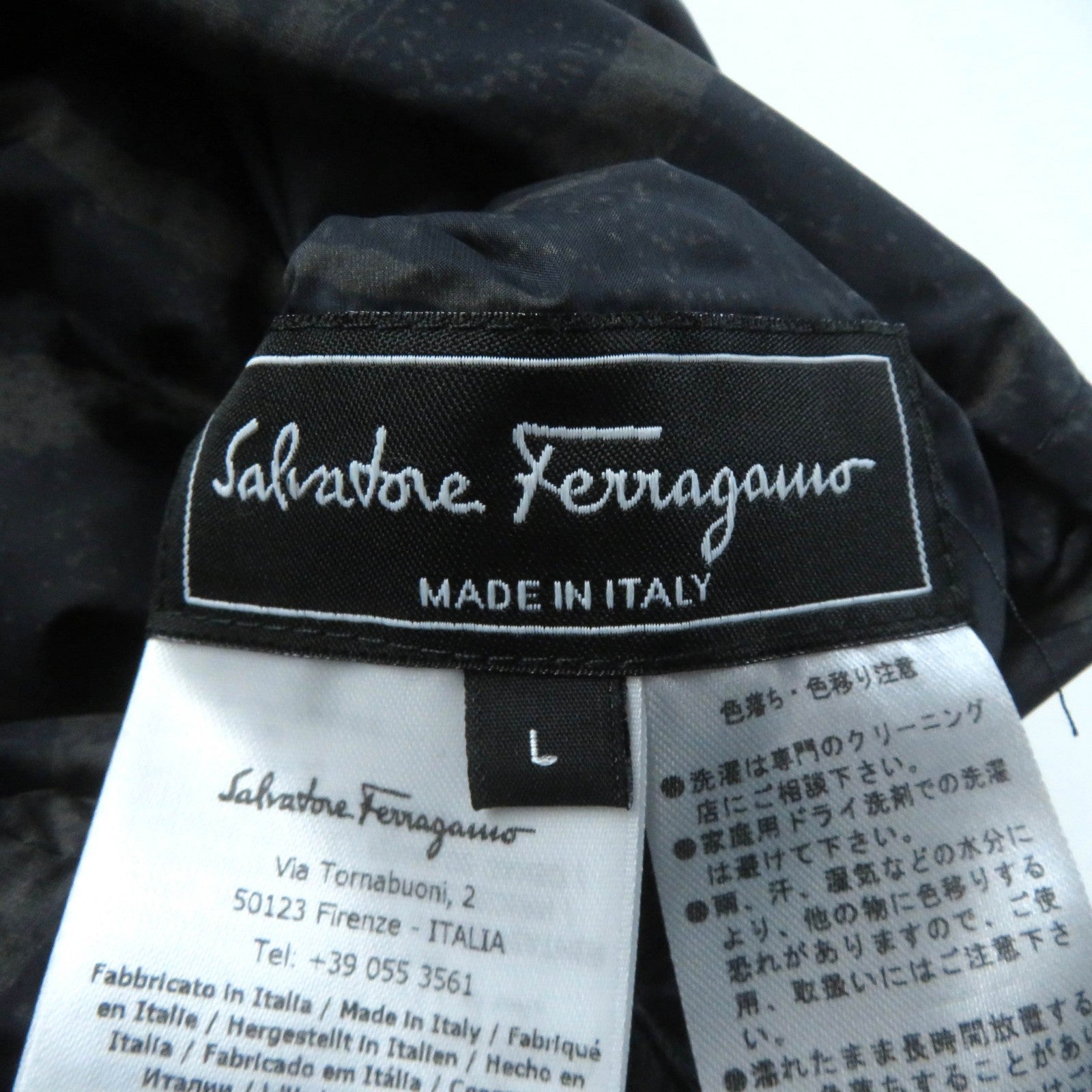 Salvatore Ferragamo Reversible Gancini Down Coat