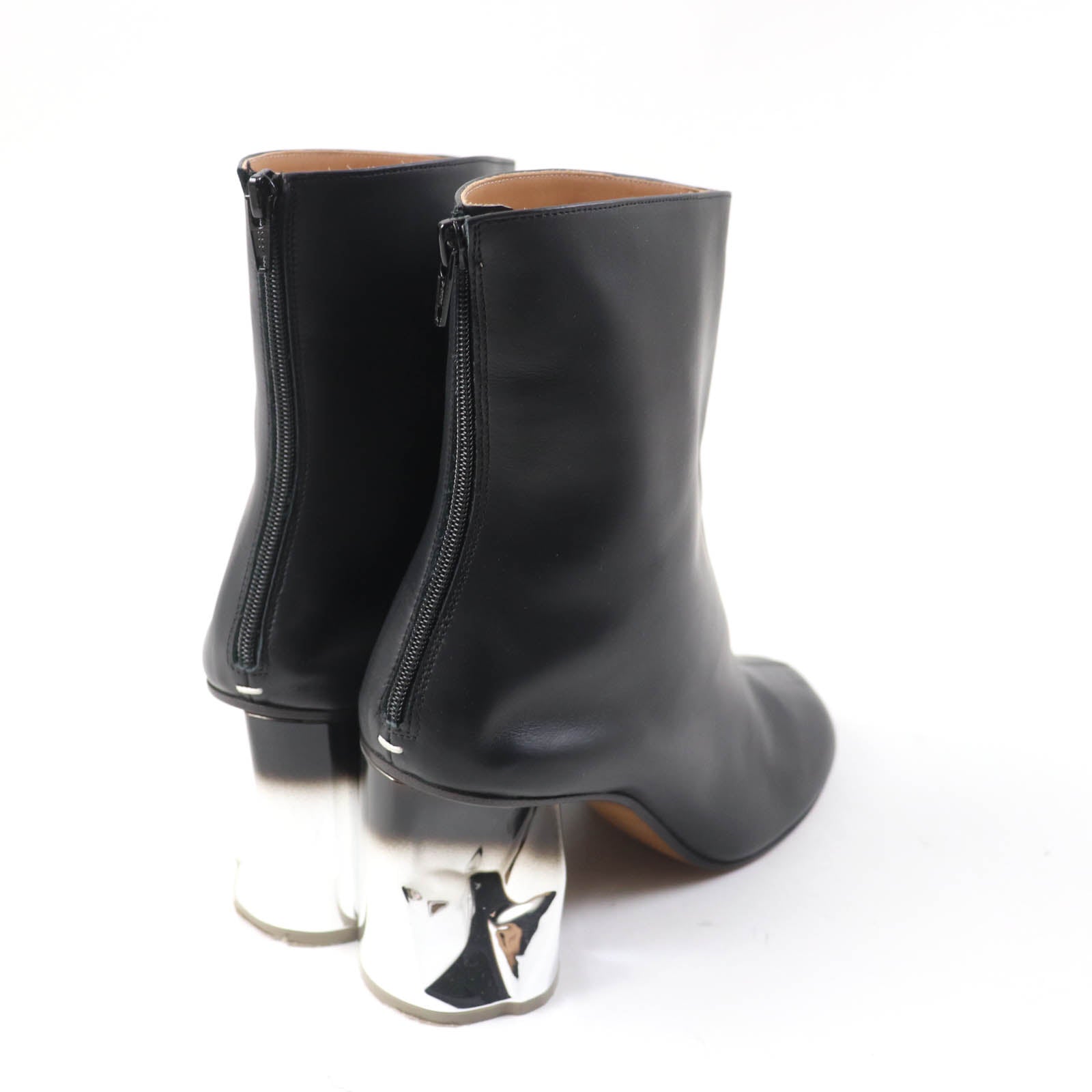 Maison Margiela Leather Ankle Boots Black