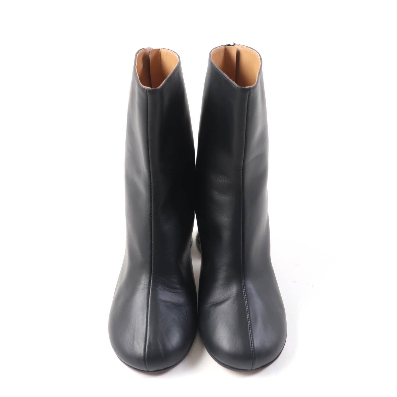 Maison Margiela Leather Ankle Boots Black