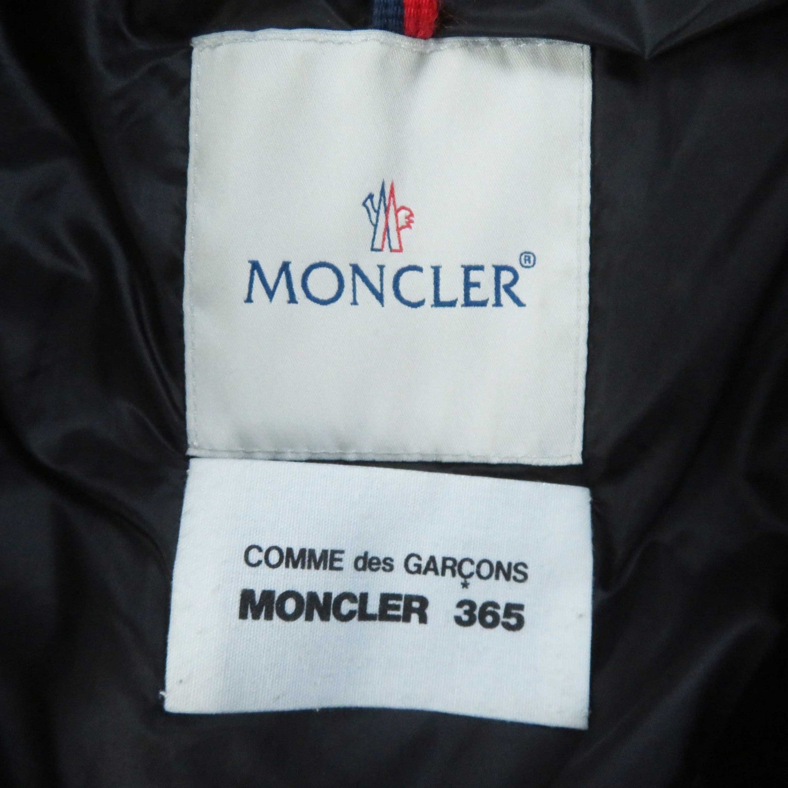 Moncler Comme des Garcons Down Jacket Black Women