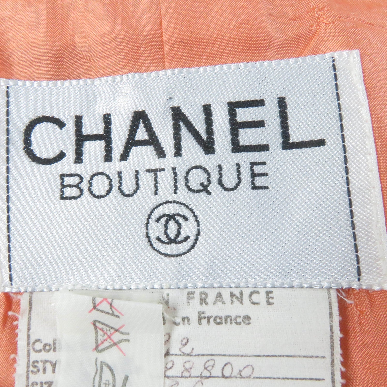 Chanel Vintage Linen Silk Jacket Dress Set