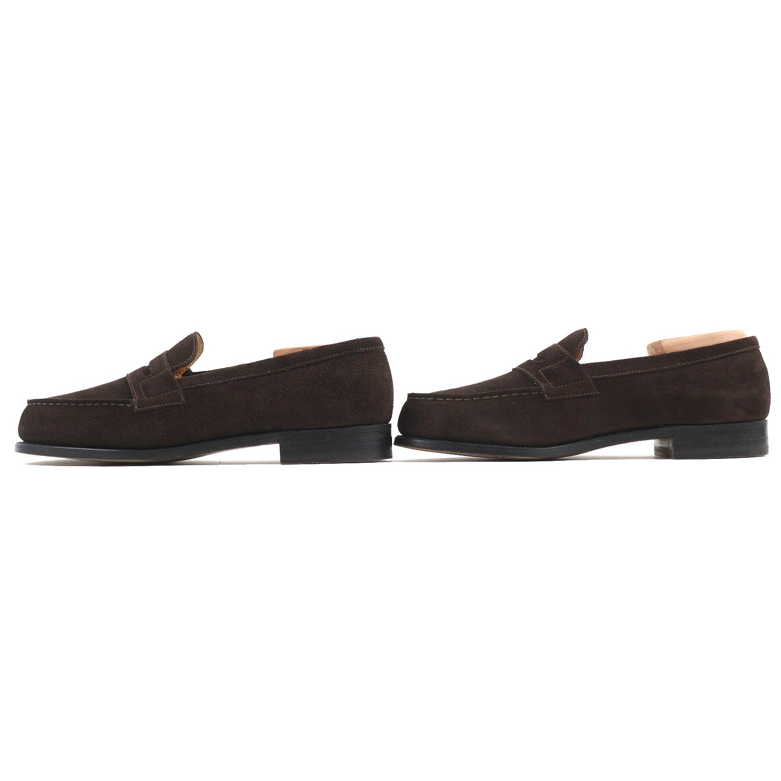 J.M WESTON 180 Suede Leather Loafers Women