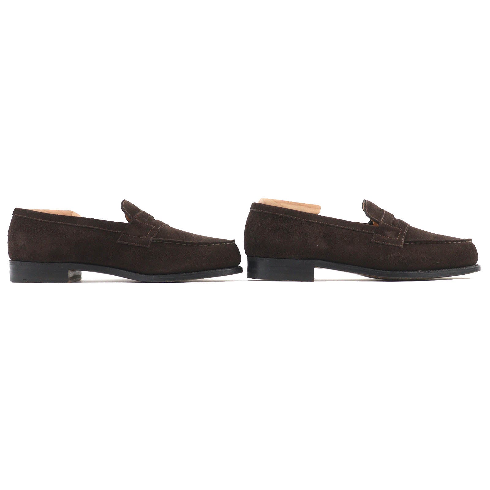 J.M WESTON 180 Suede Leather Loafers Women