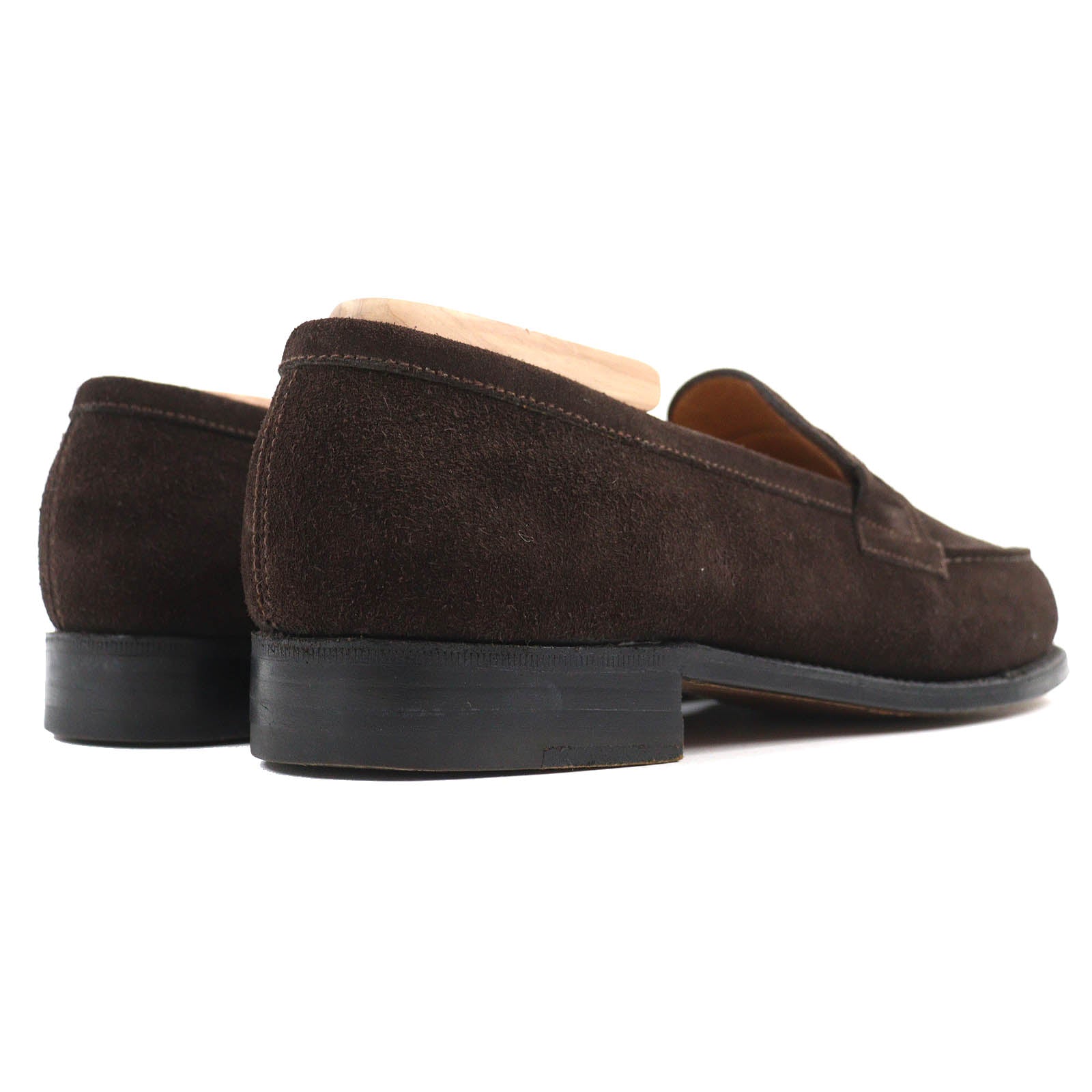 J.M WESTON 180 Suede Leather Loafers Women