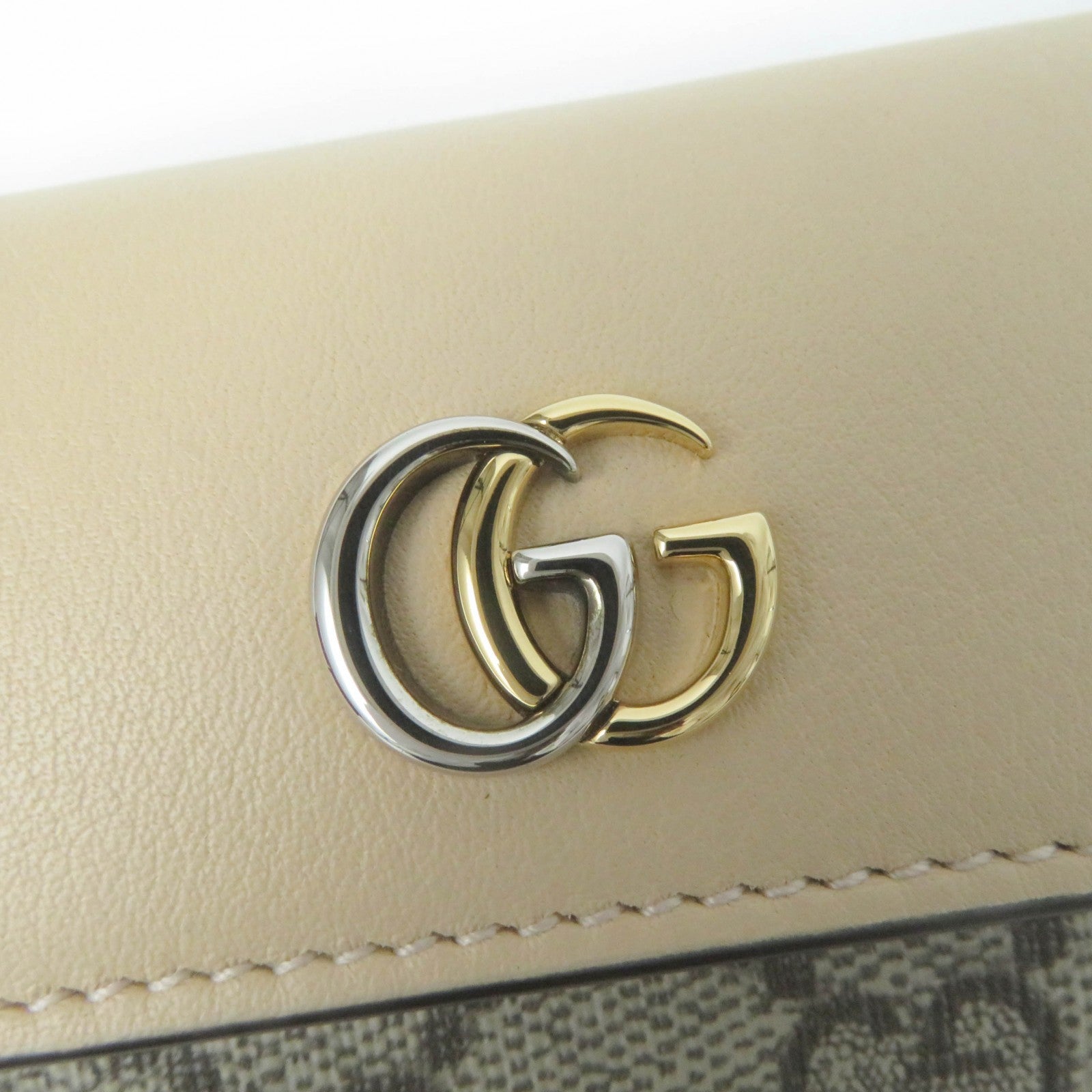 Gucci Double G Key Holder Leather GG Supreme