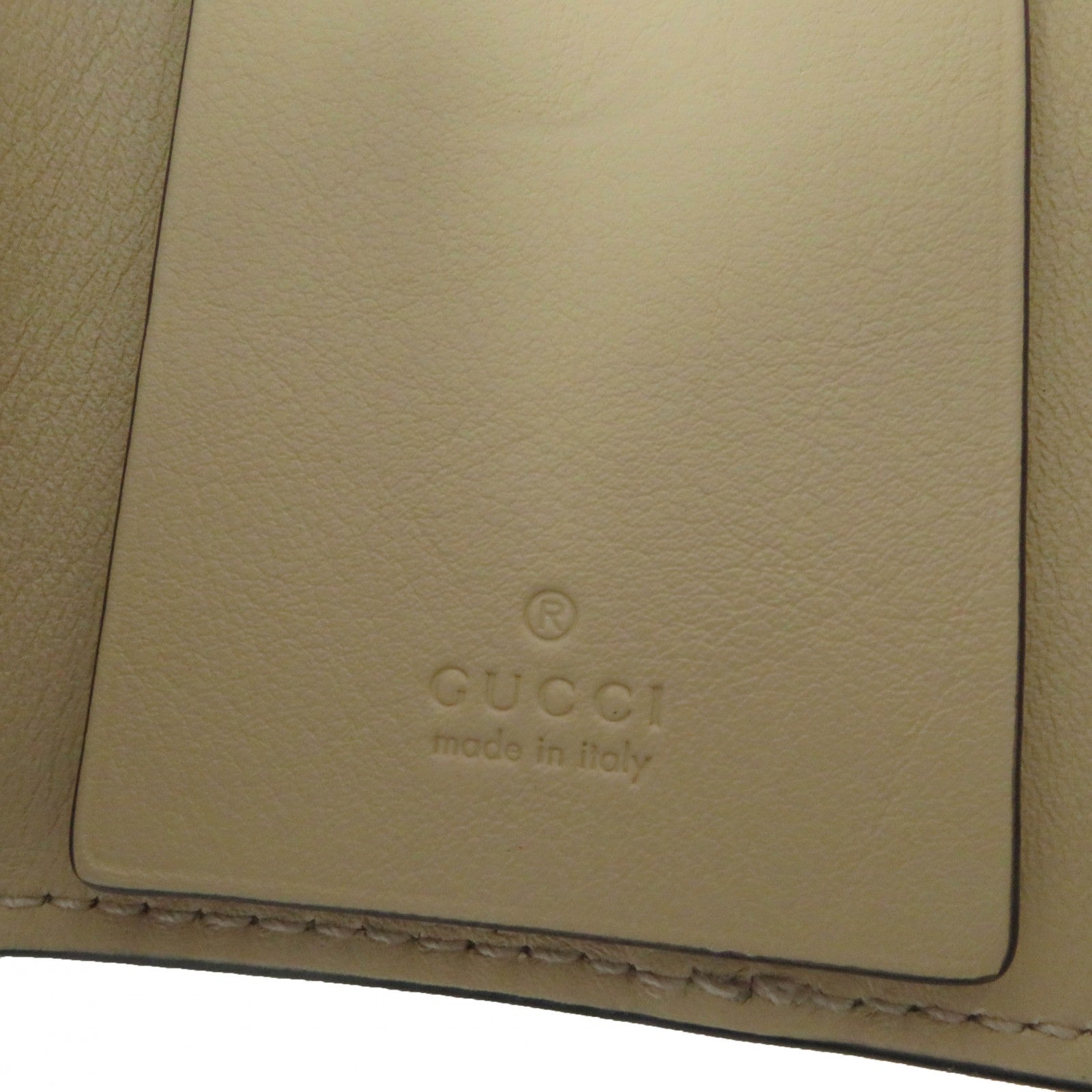 Gucci Double G Key Holder Leather GG Supreme