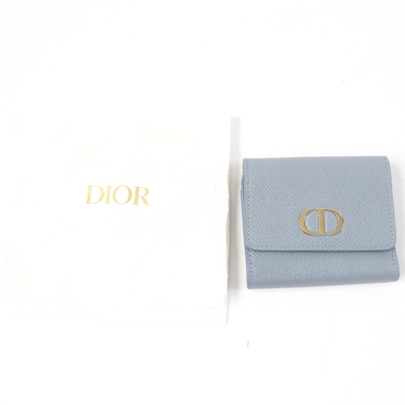 Dior 30 Montagne Lotus Wallet Calfskin