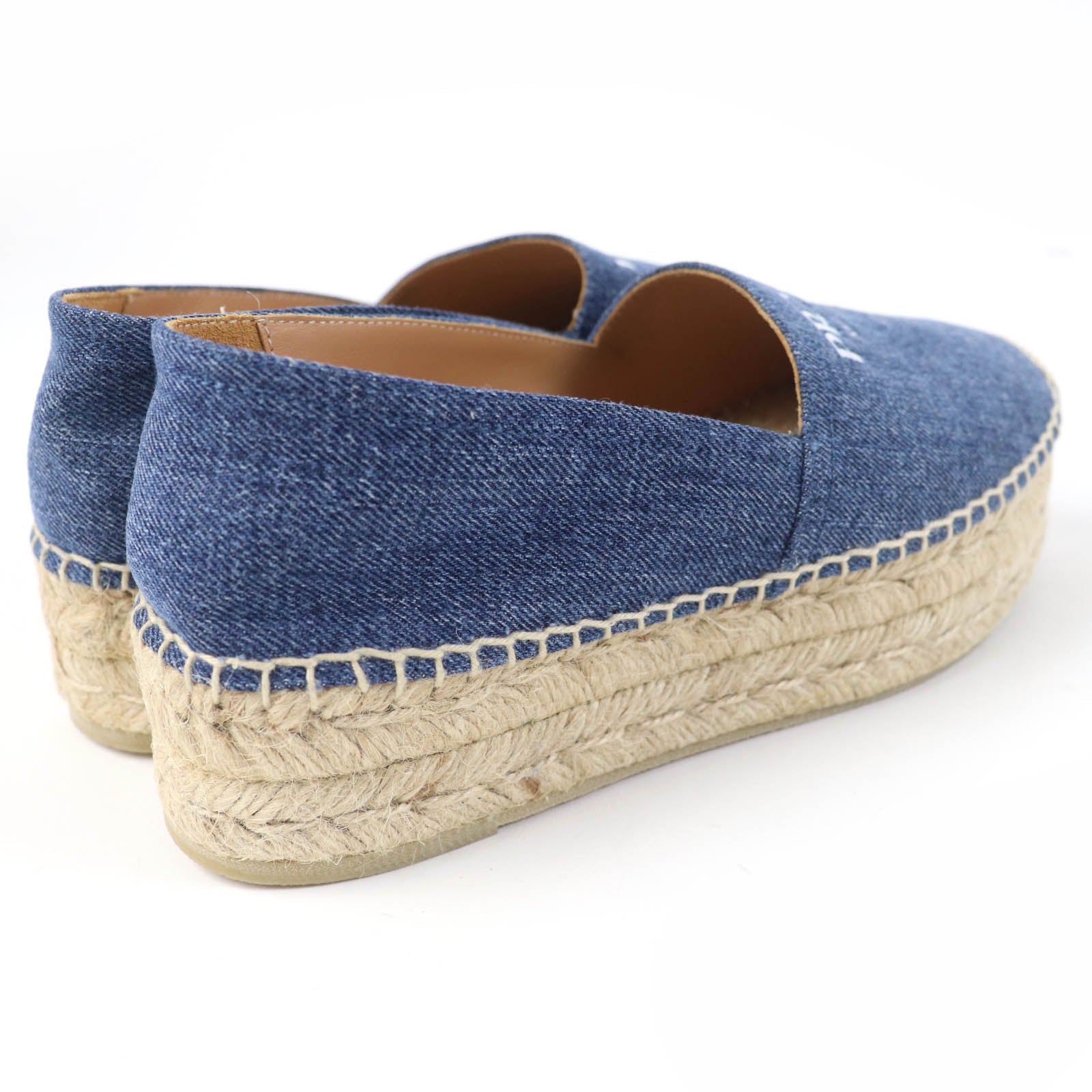 Prada Denim Espadrilles Slip-on Women