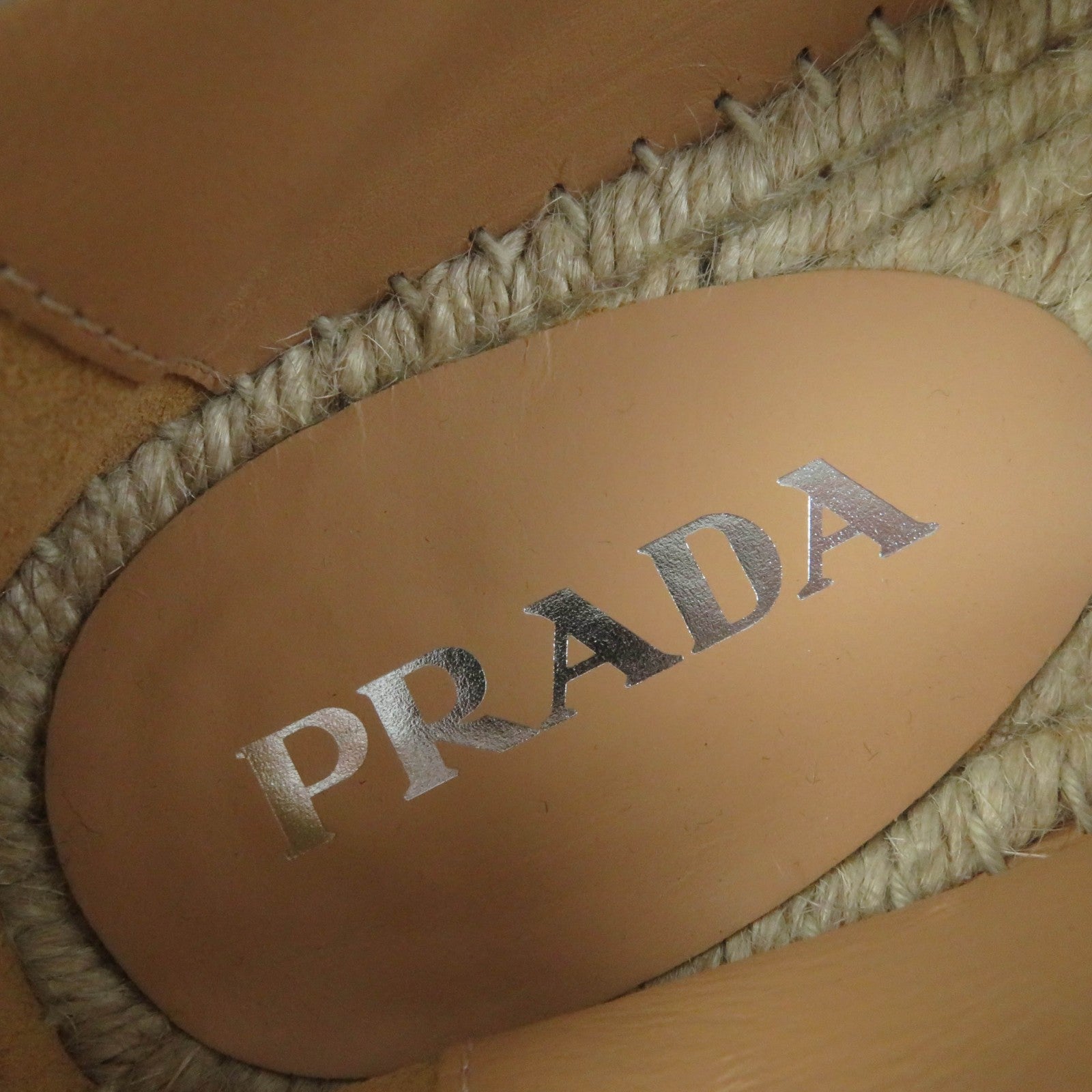 Prada Denim Espadrilles Slip-on Women