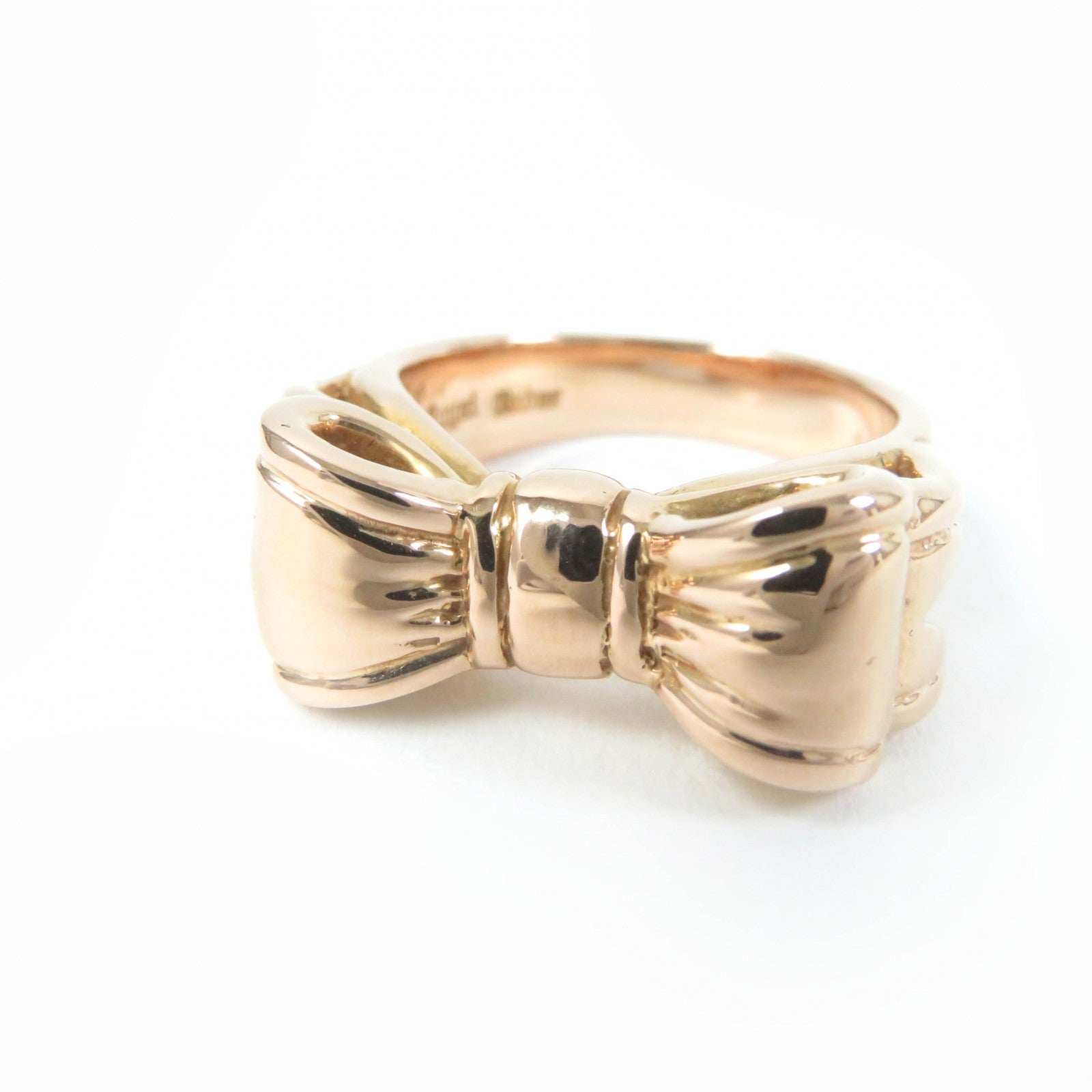 Royal Order 18K Gold Bow Ribbon Ring