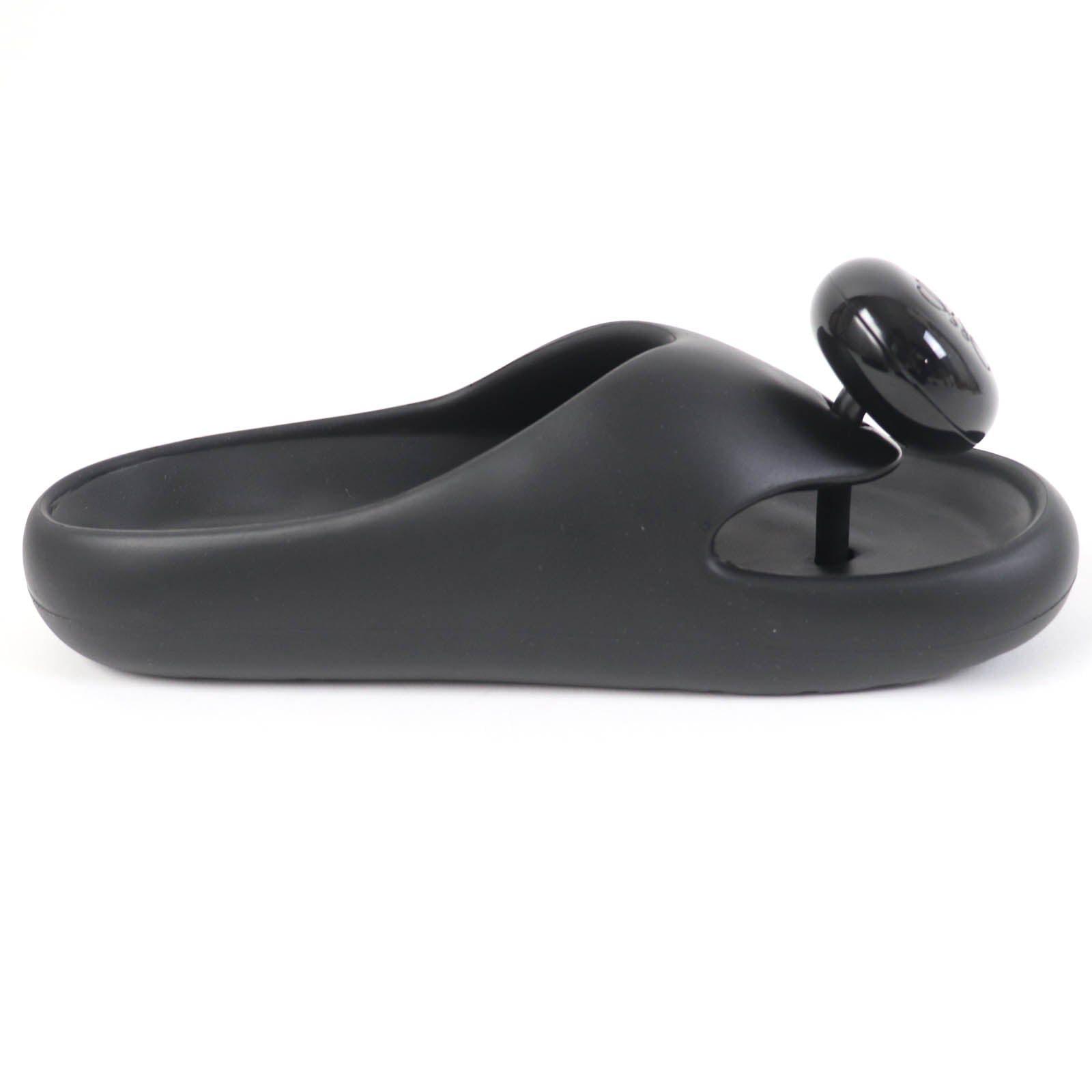 Loewe Bubble Foam Slide Rubber Sandals Black 37