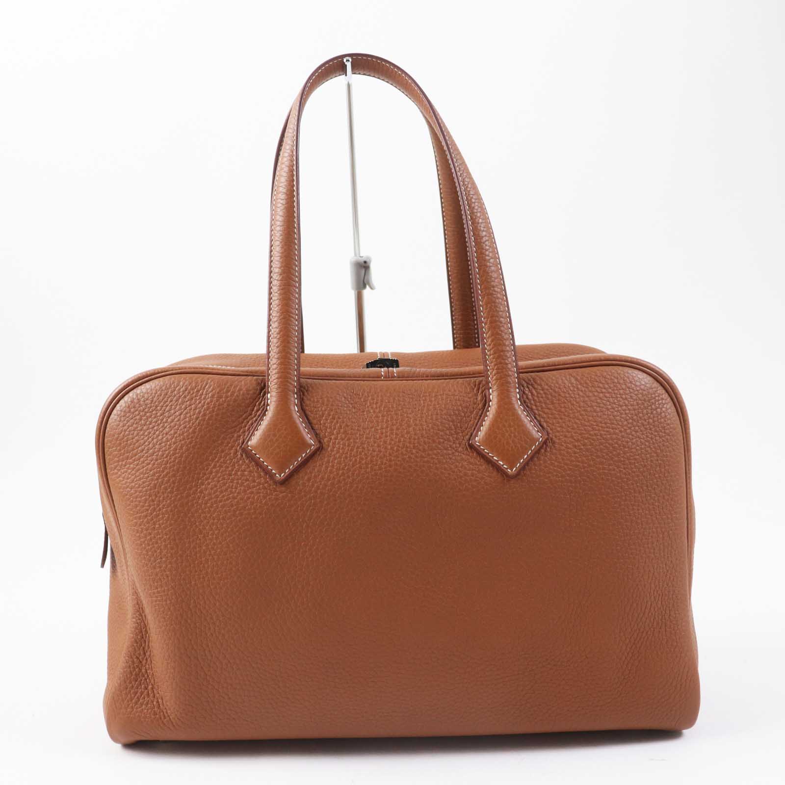 HERMES Victoria 35 Clemence Boston Bag 2021