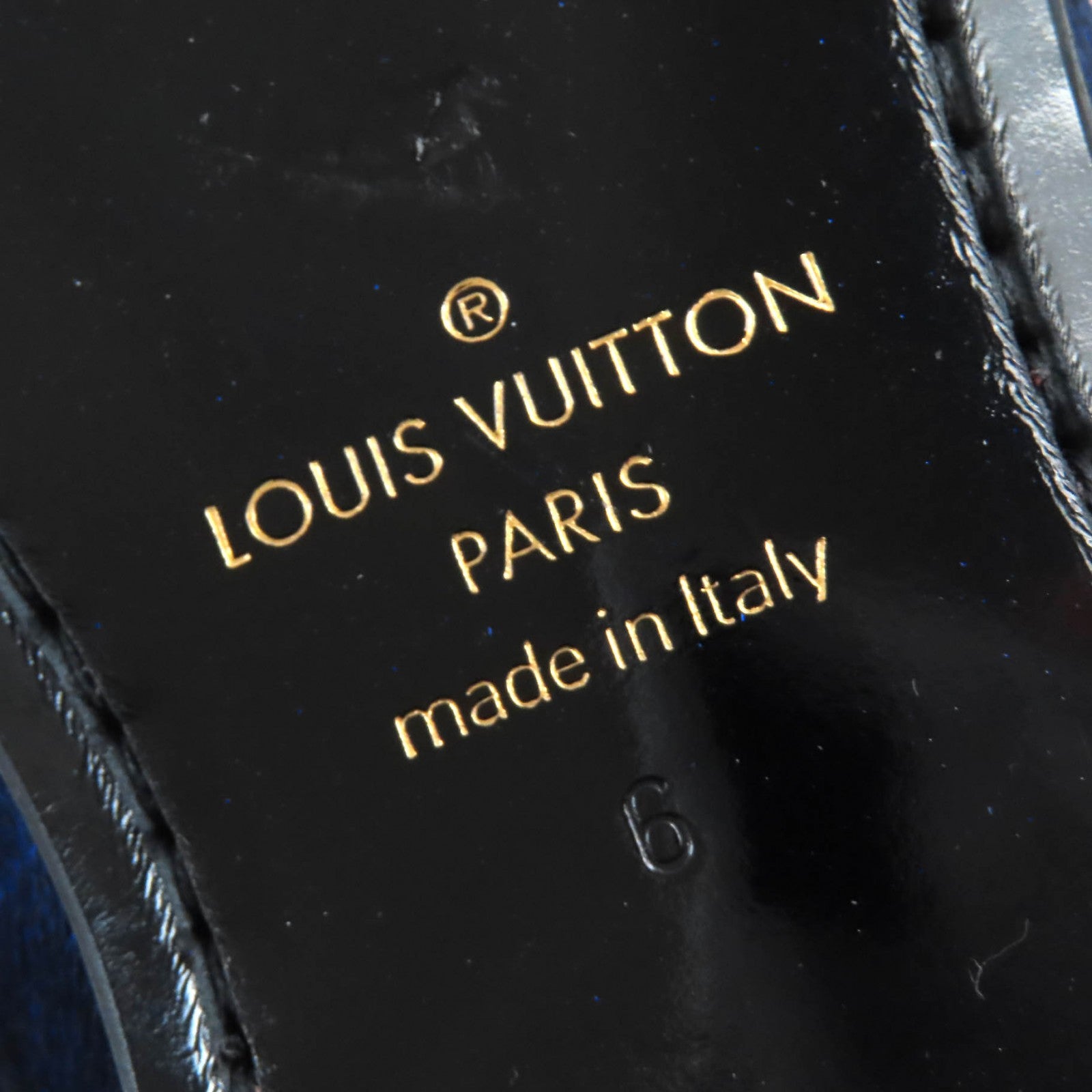 Louis Vuitton Auteuil Harako Loafers Navy