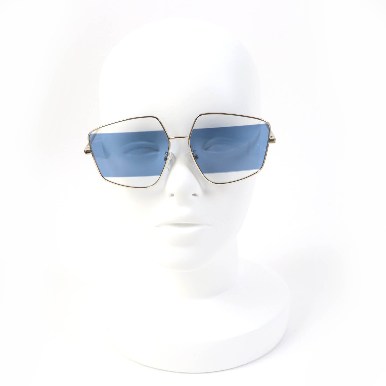 Fendi Stripe Sunglasses FE40016U 32V Blue