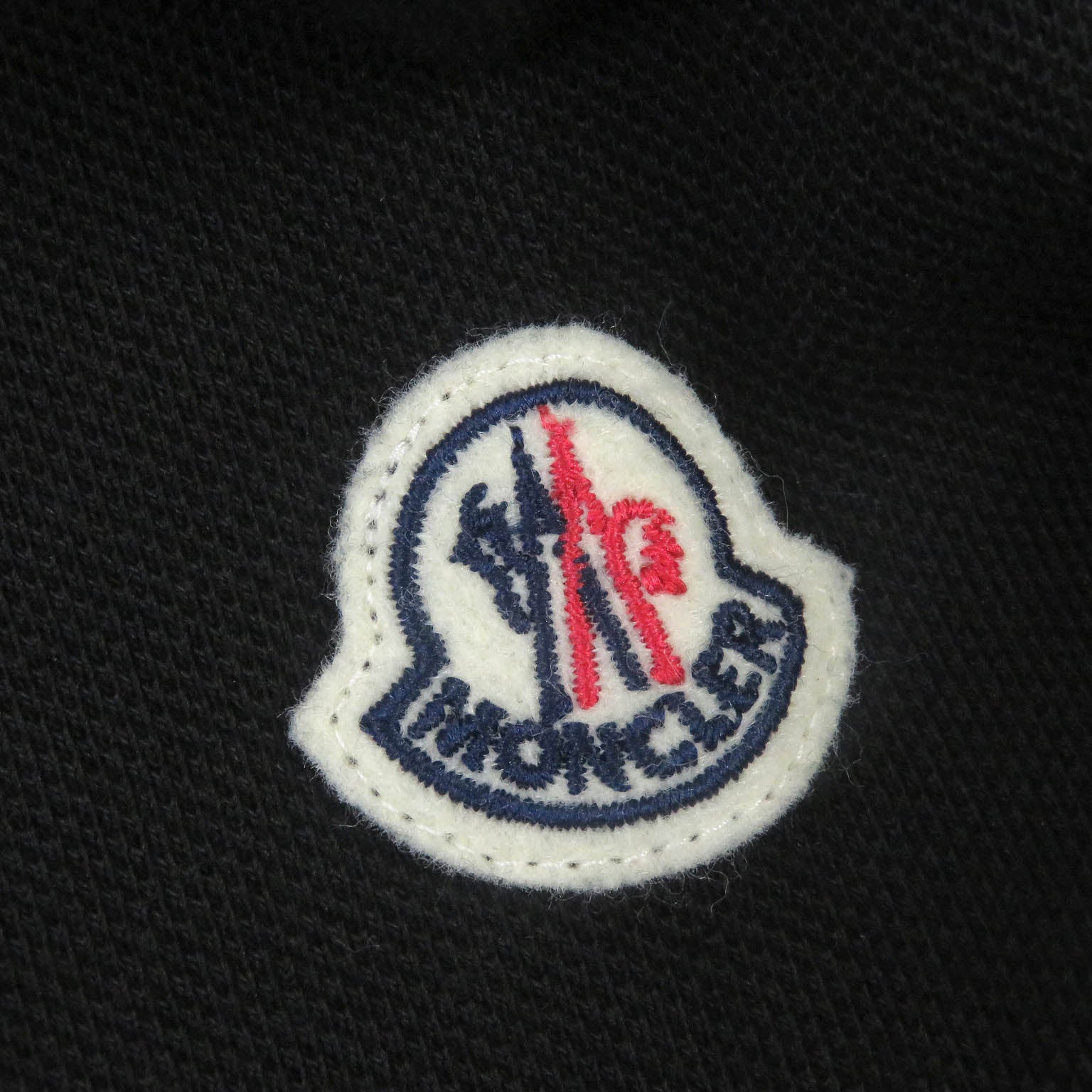 Moncler Cotton Polo Shirt Black XXXL