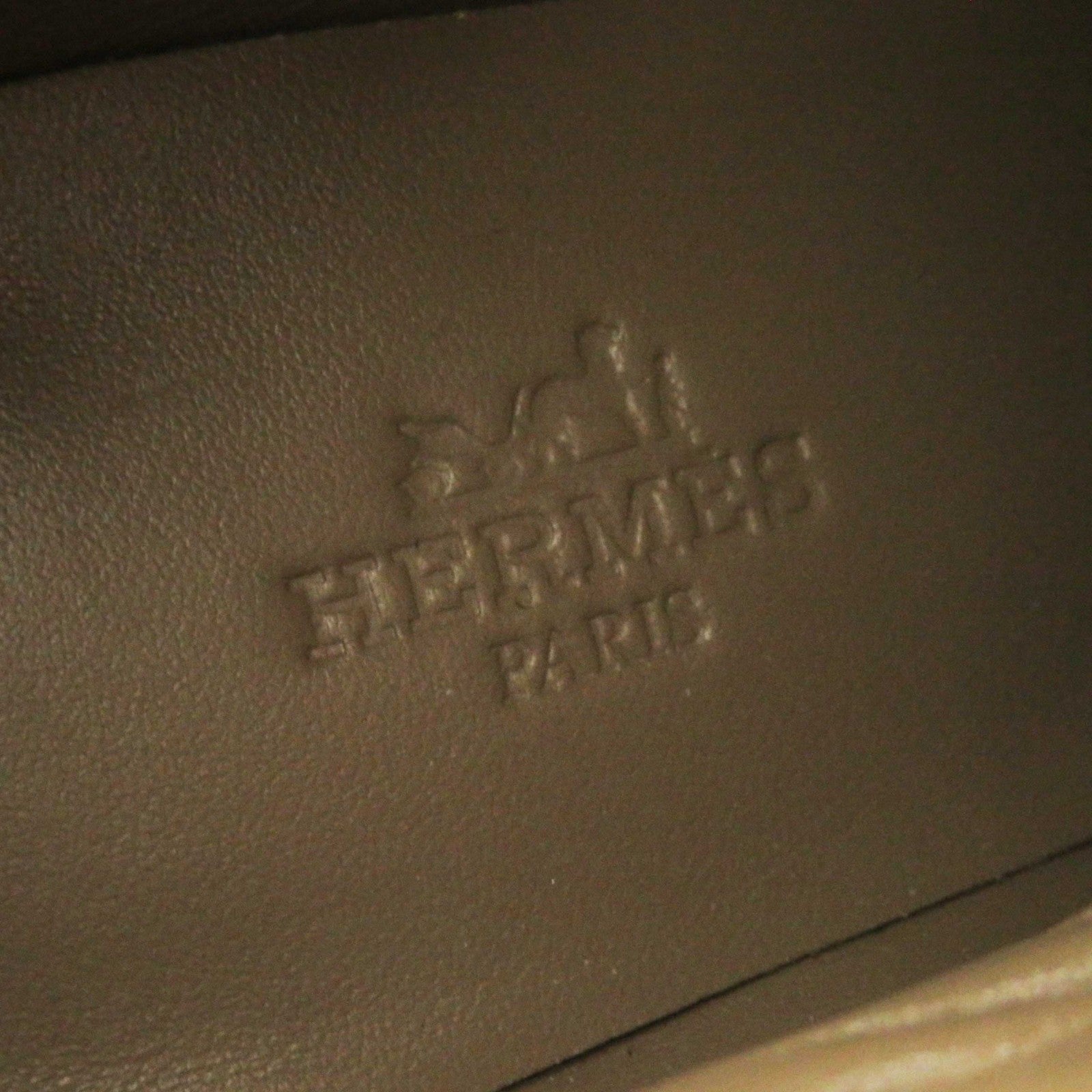 Hermes Kelly Metal Leather Short Boots Black