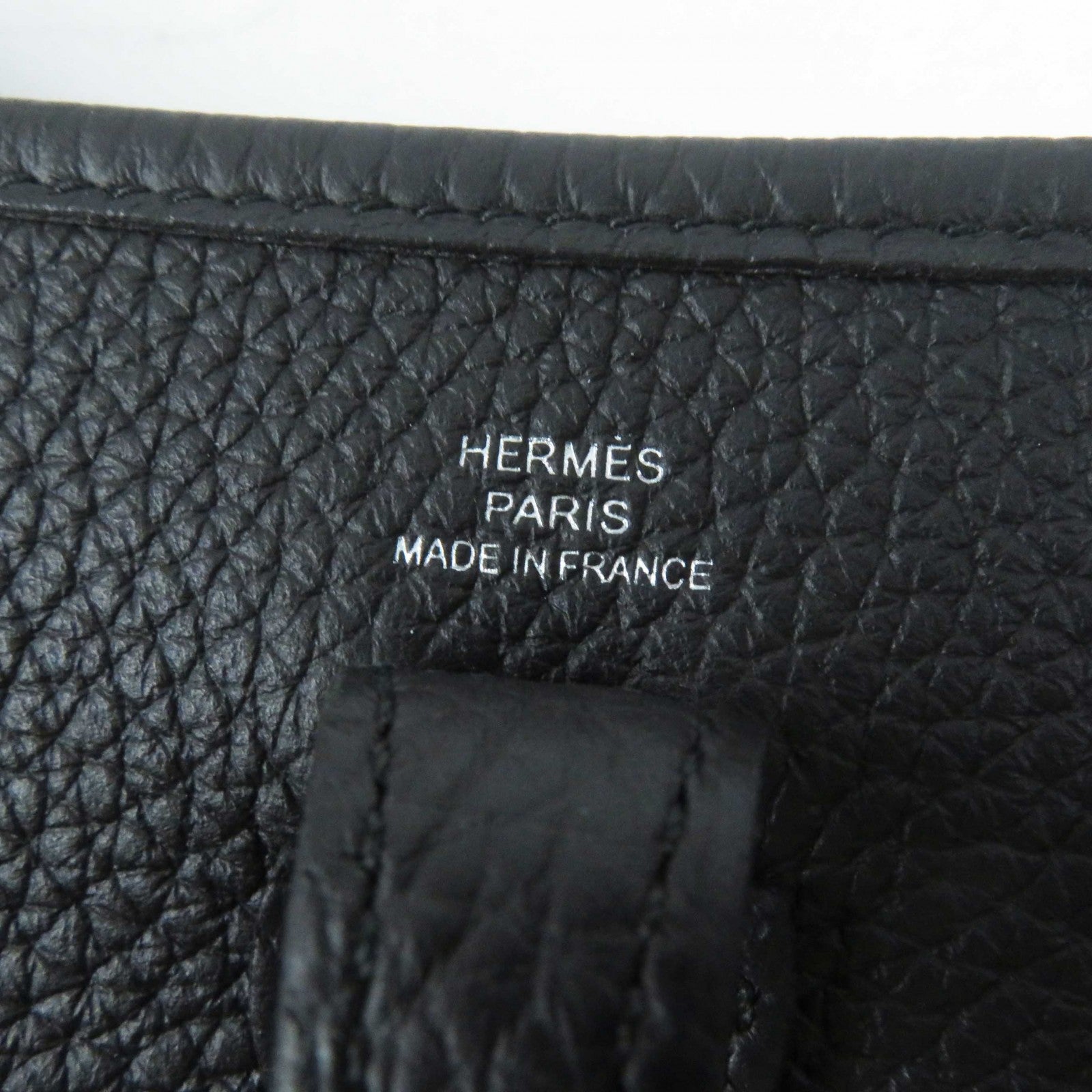 Hermes Evelyn TPM Shoulder Bag Black