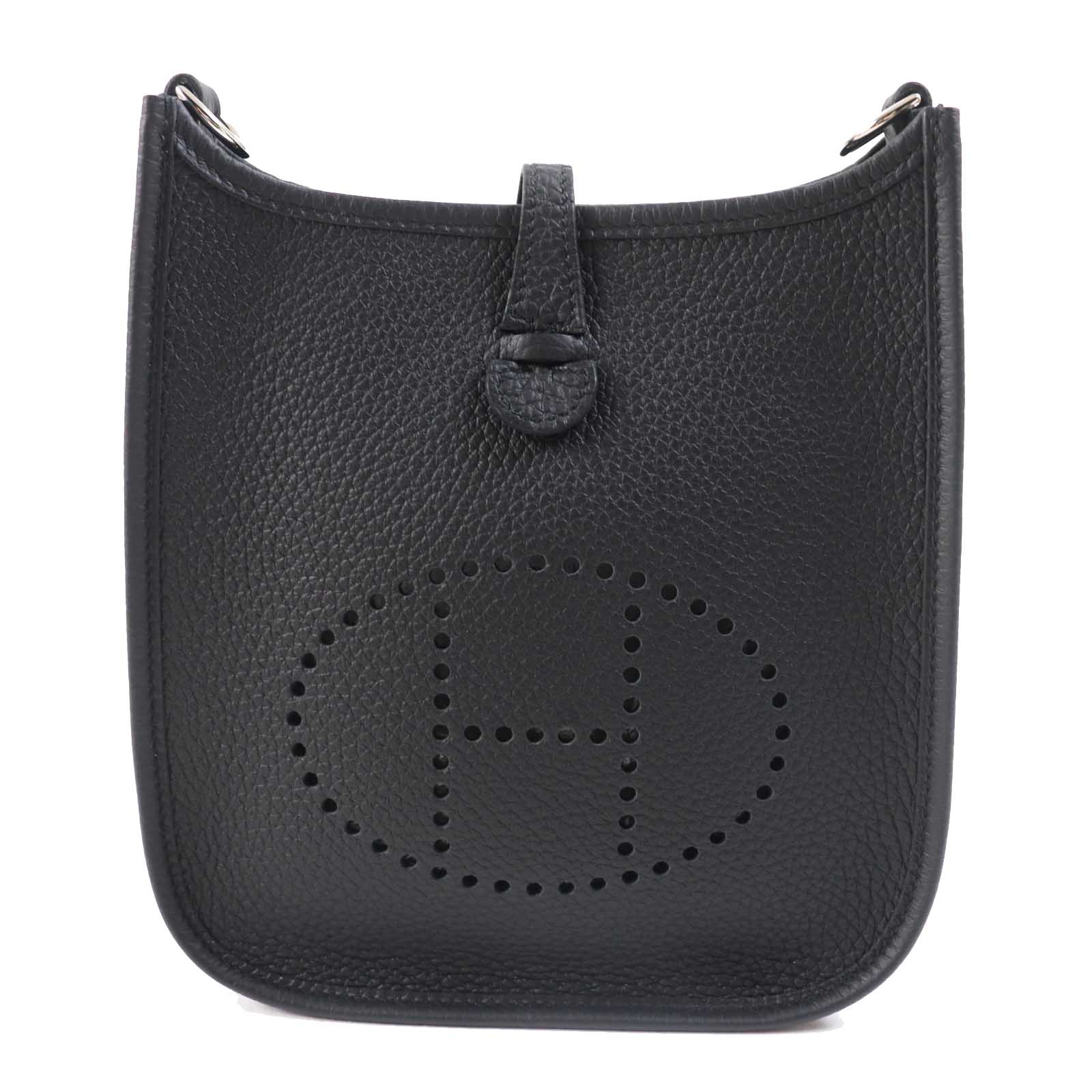 Hermes Evelyn TPM Shoulder Bag Black