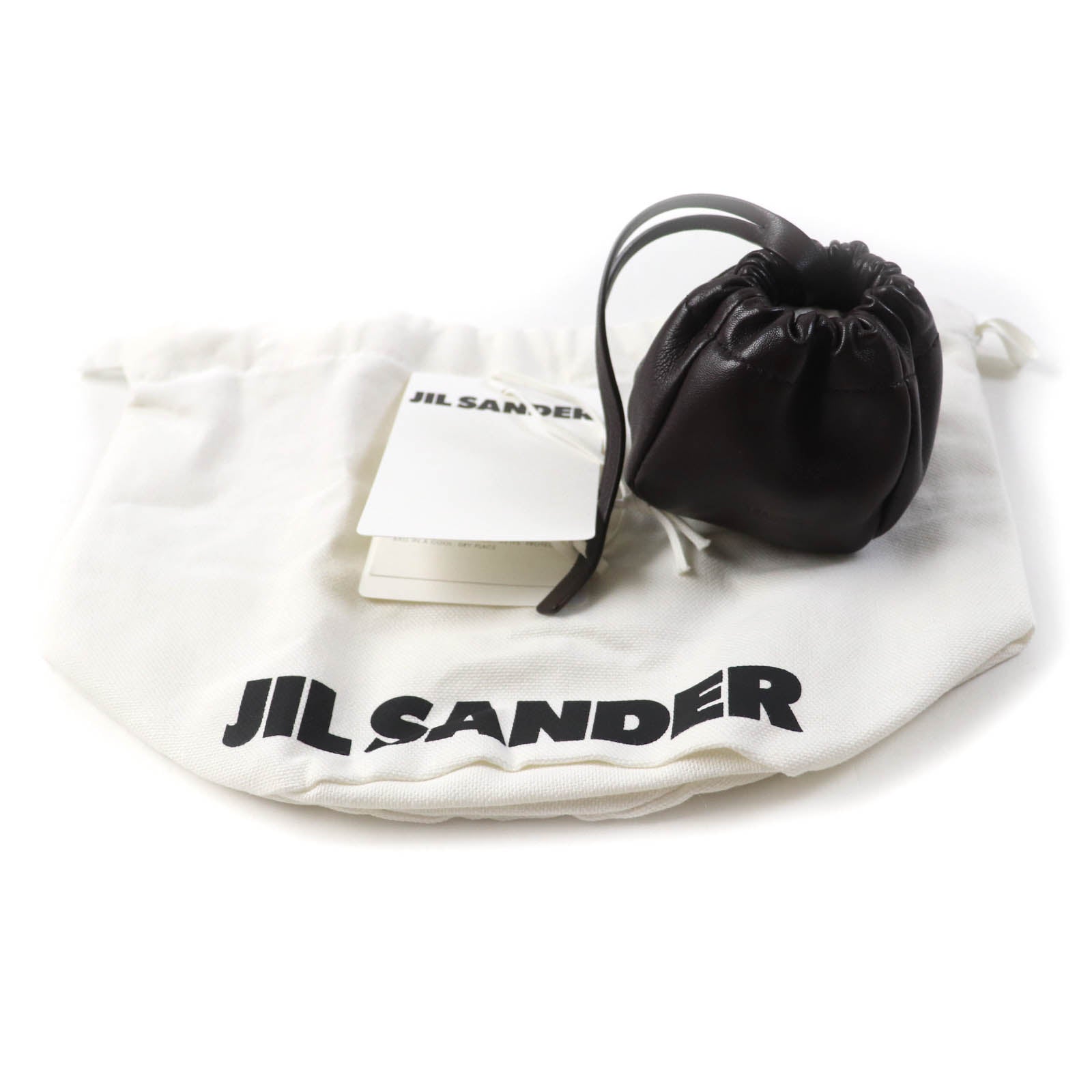 Jil Sander Leather Ripple Pouch Women