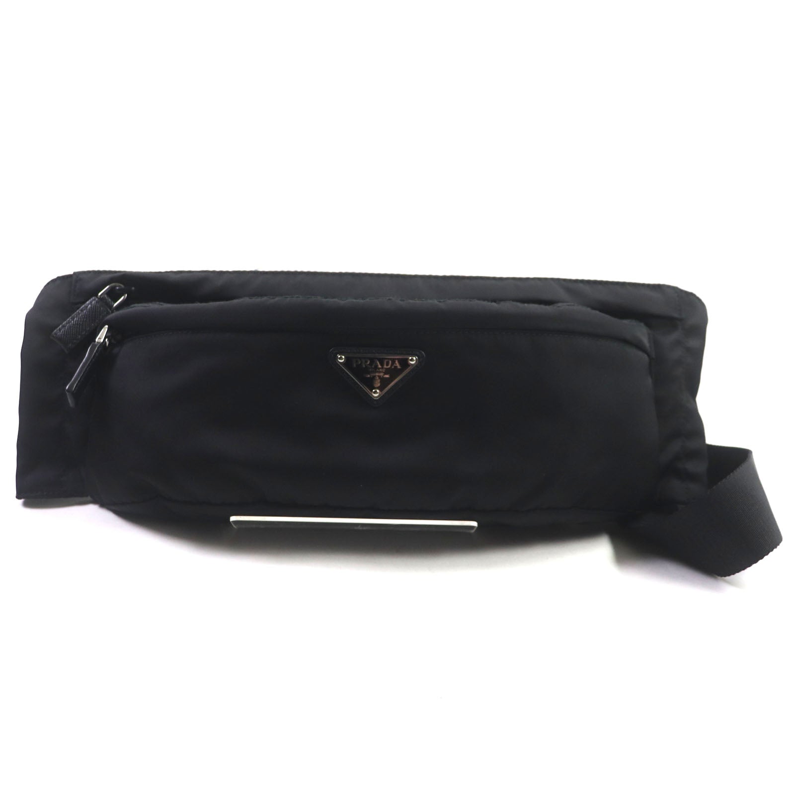 Prada Nylon Saffiano Leather Waist Bag