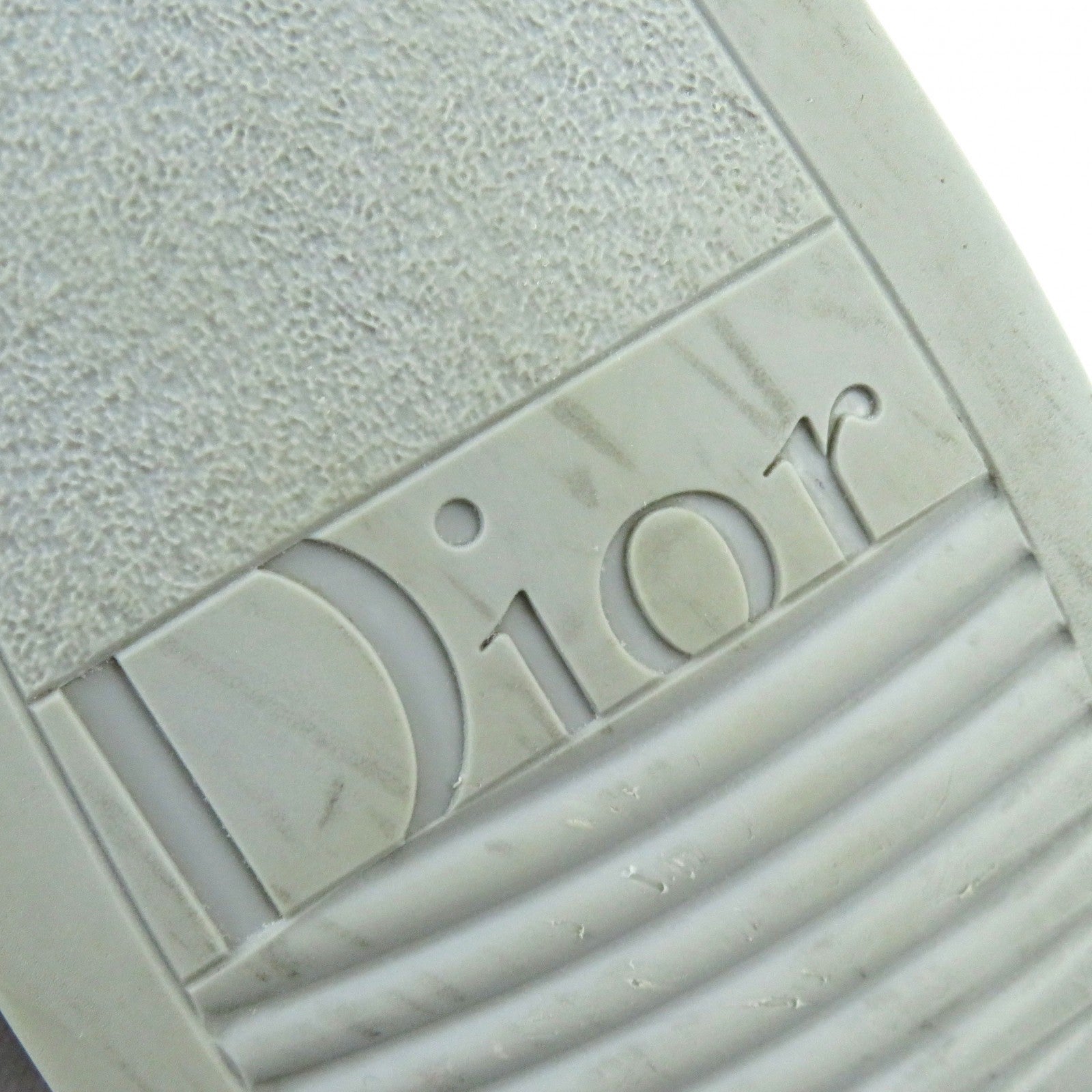 Dior B23 OBLIQUE Logo Sneakers Gray White 41