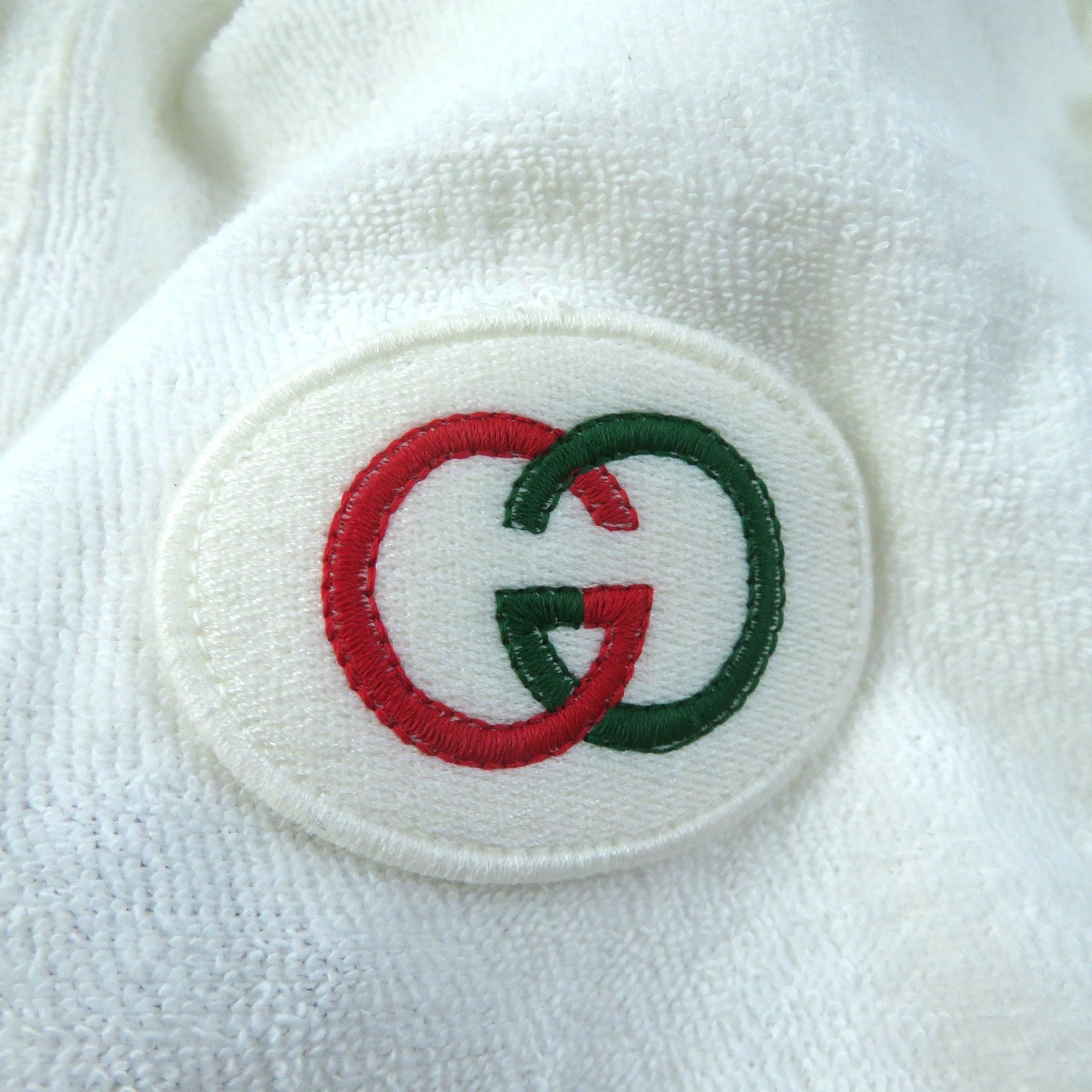 GUCCI Cotton Web Stripe Polo Shirt XS