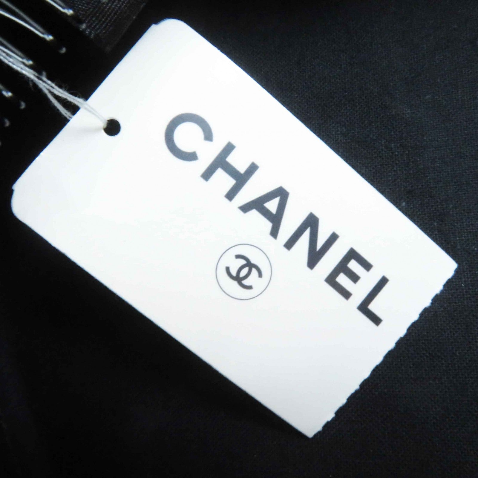 Chanel Mohair Rayon COCO Mark Hat Black M