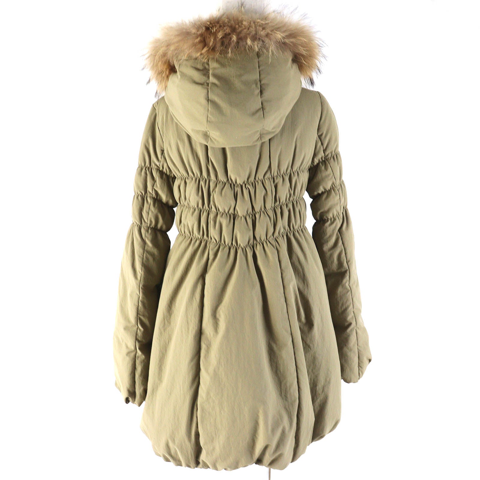 Burberry Nylon Hooded Down Coat Women