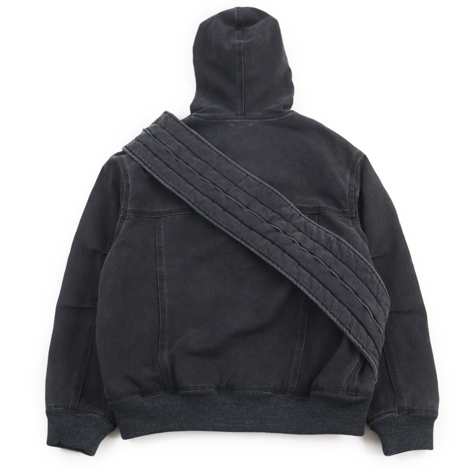 Louis Vuitton Denim Hoodie Jacket Black