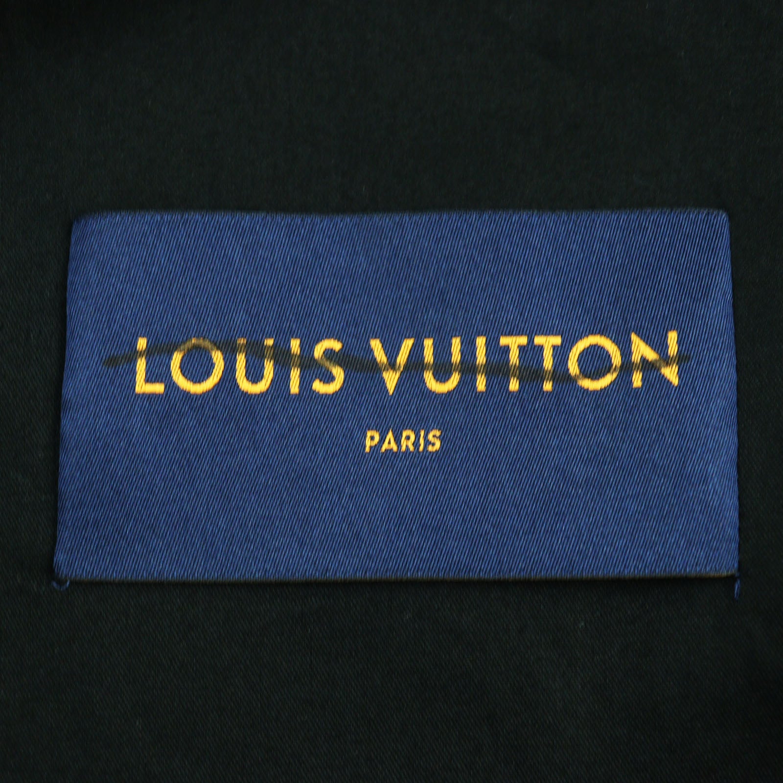 Louis Vuitton Denim Hoodie Jacket Black