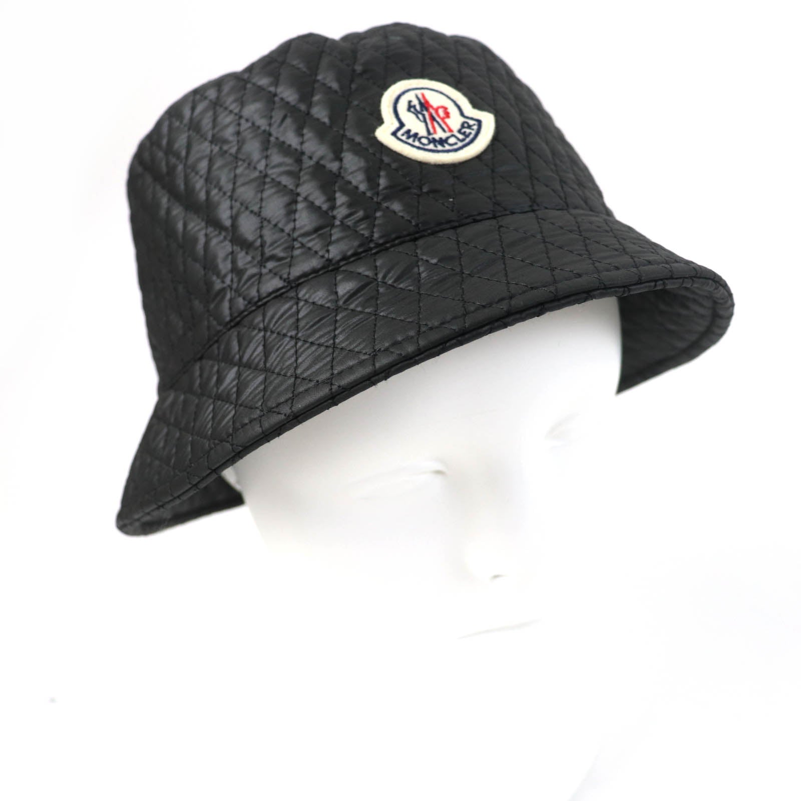 Moncler Quilted Bucket Hat Black M