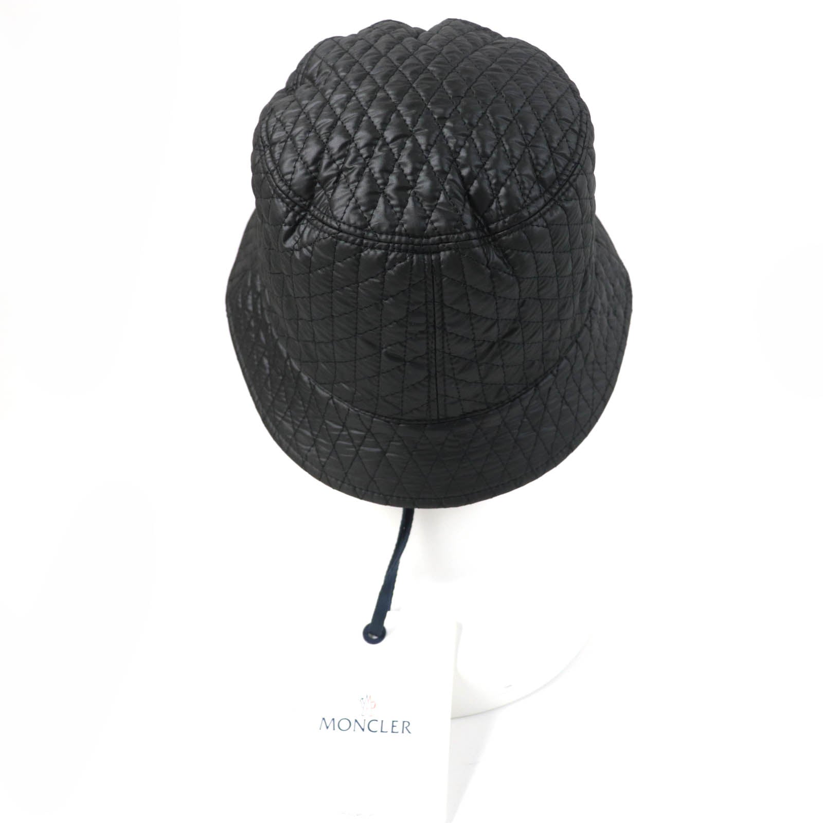 Moncler Quilted Bucket Hat Black M