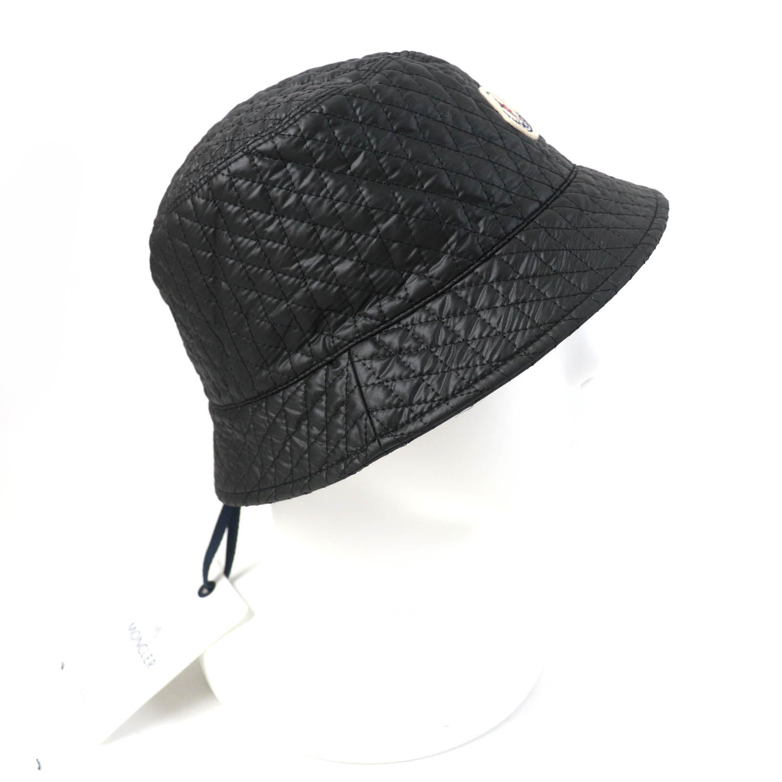 Moncler Quilted Bucket Hat Black M