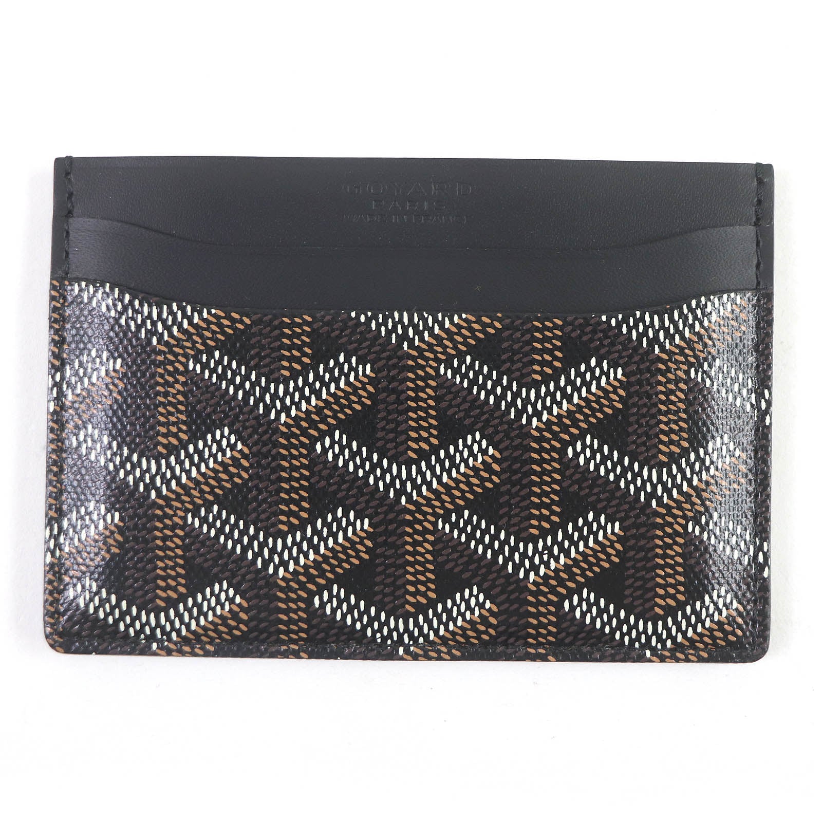 Goyard Saint Sulpice Herringbone Card Case