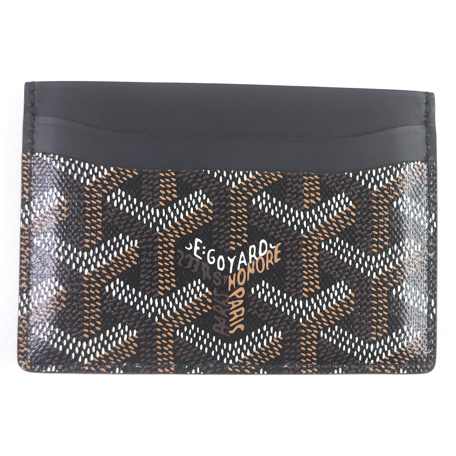 Goyard Saint Sulpice Herringbone Card Case