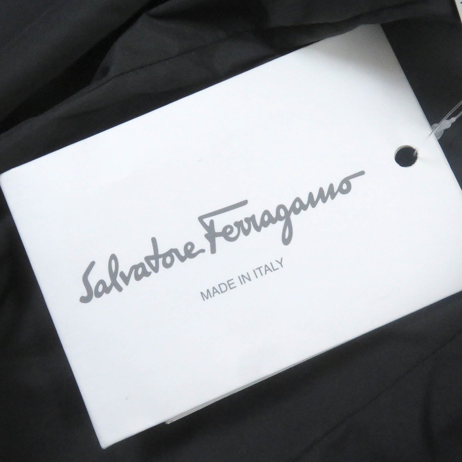 Salvatore Ferragamo Blouson Black 48 Mens